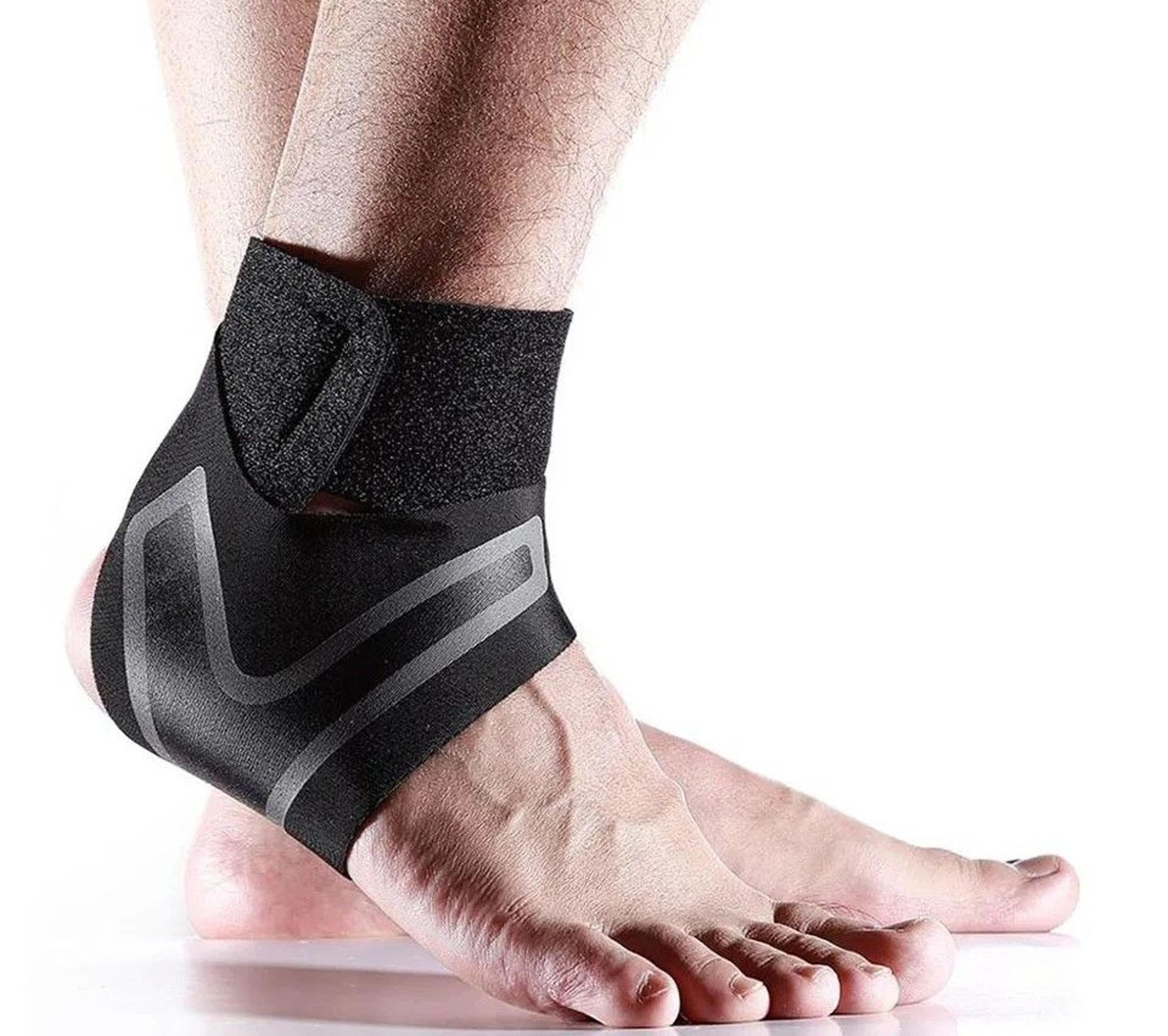 elastic adjustment ankle support brace and foot bandage