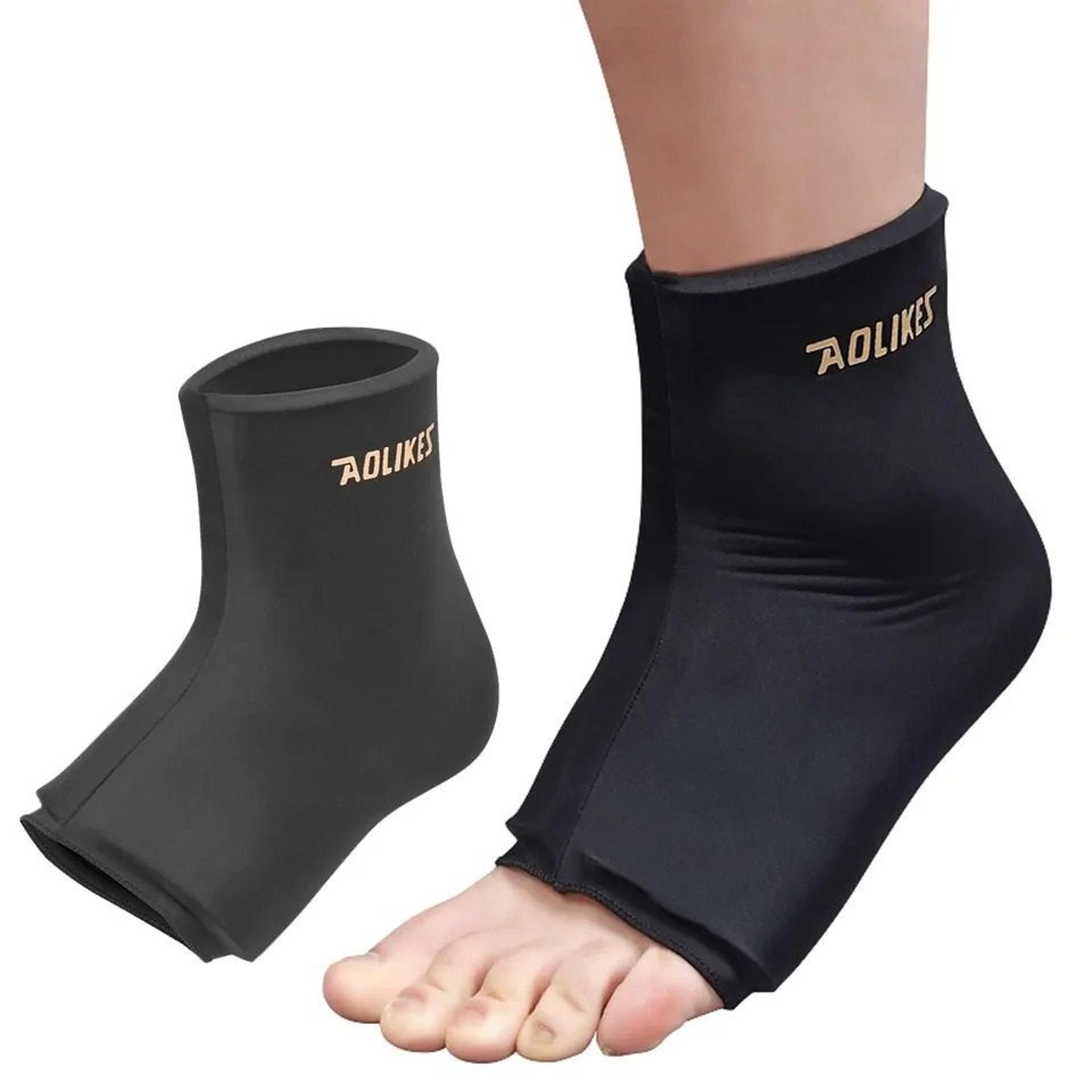 hot and cold gel therapy ankle compression sleeve