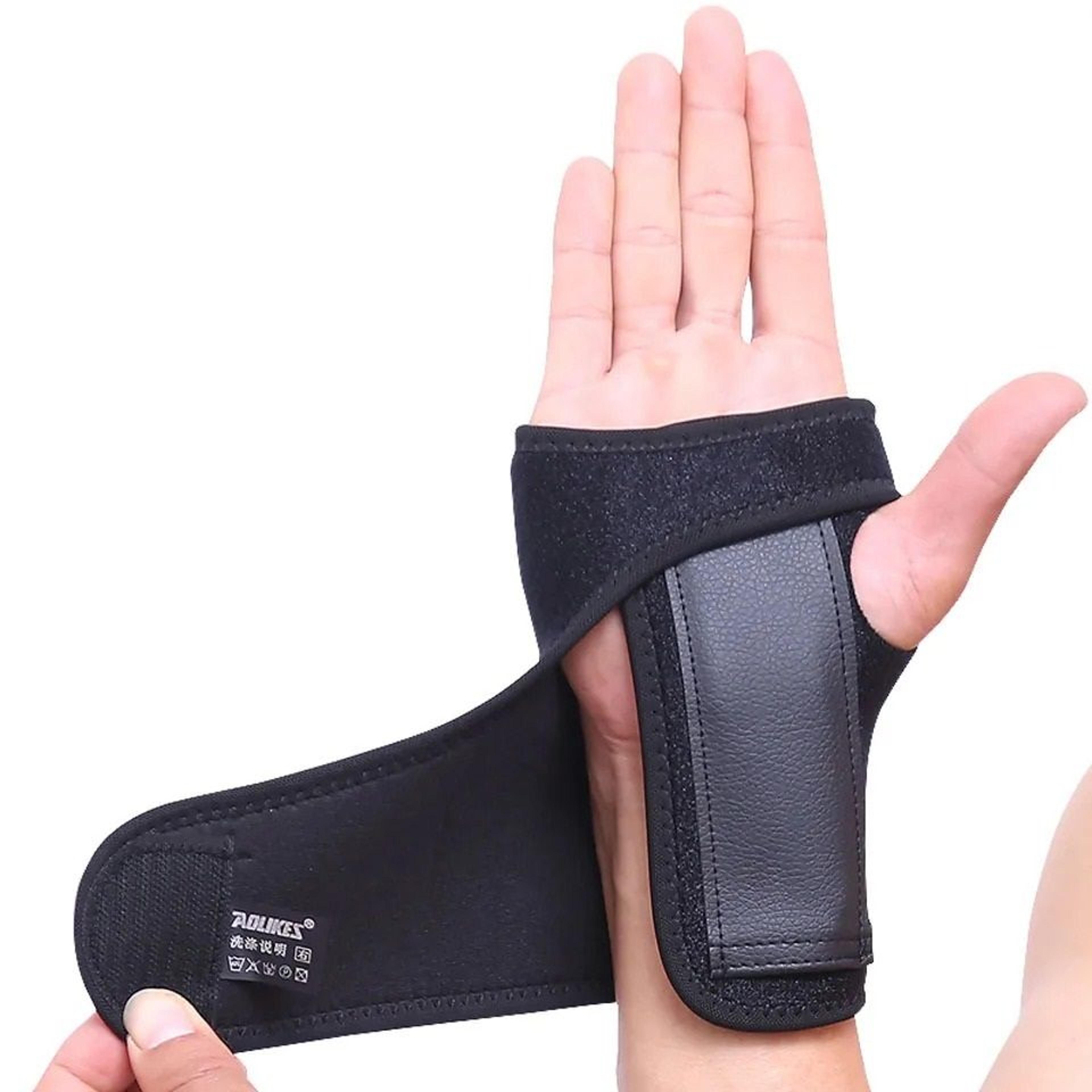 heavy duty gym training wrist support strap with thumb loop