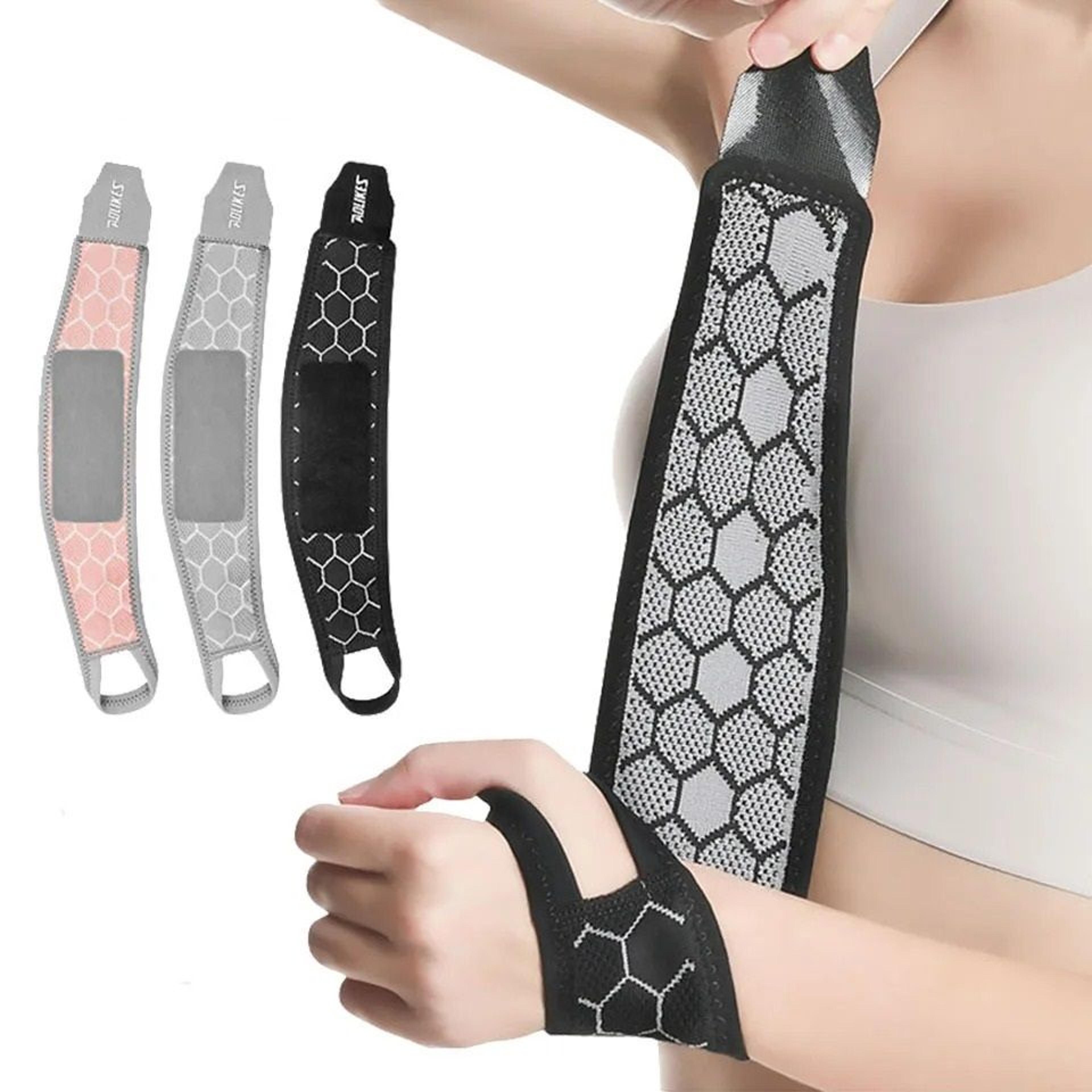 lightweight compression wrist support for carpal tunnel and joint relief