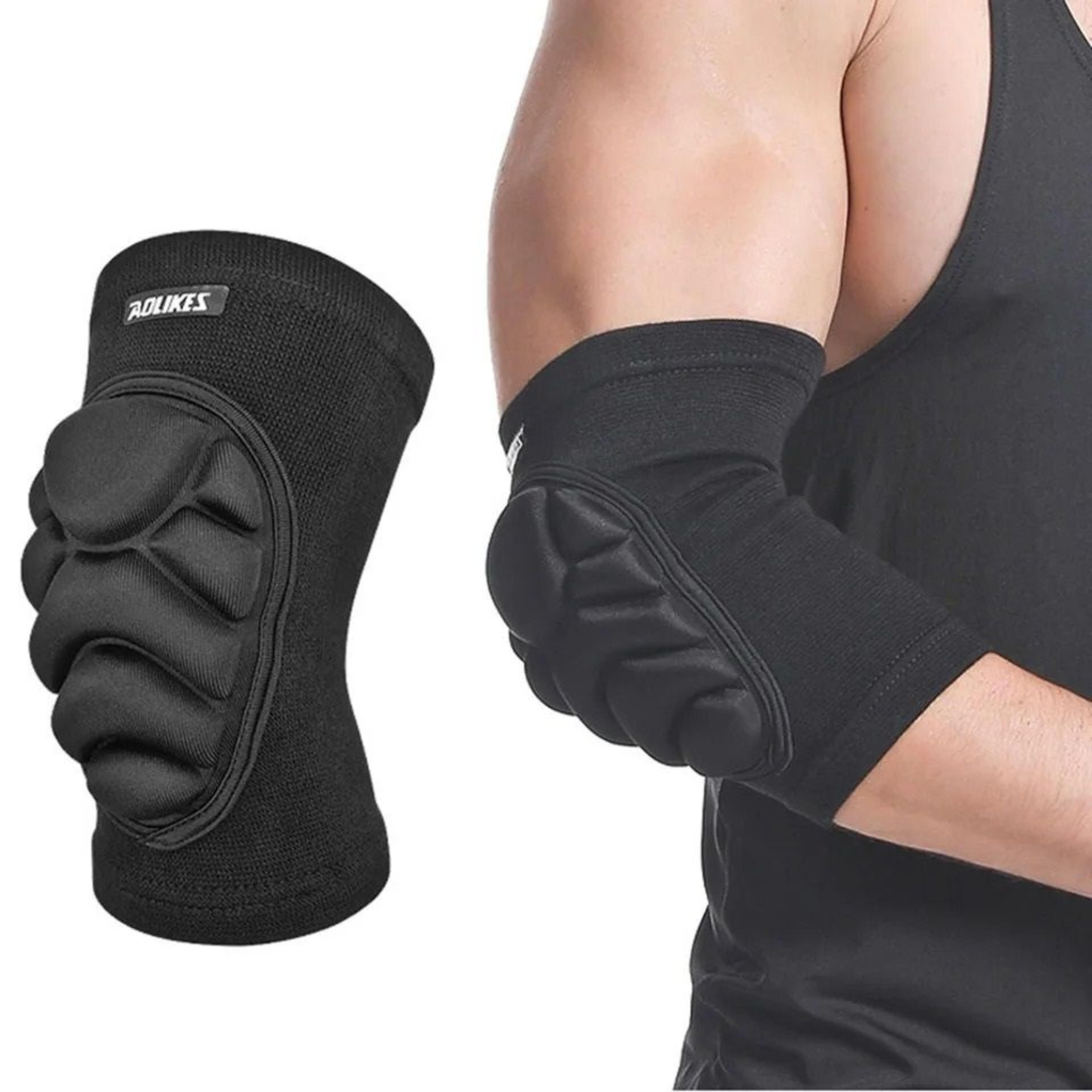 thick sponge collision protection elbow sleeve set