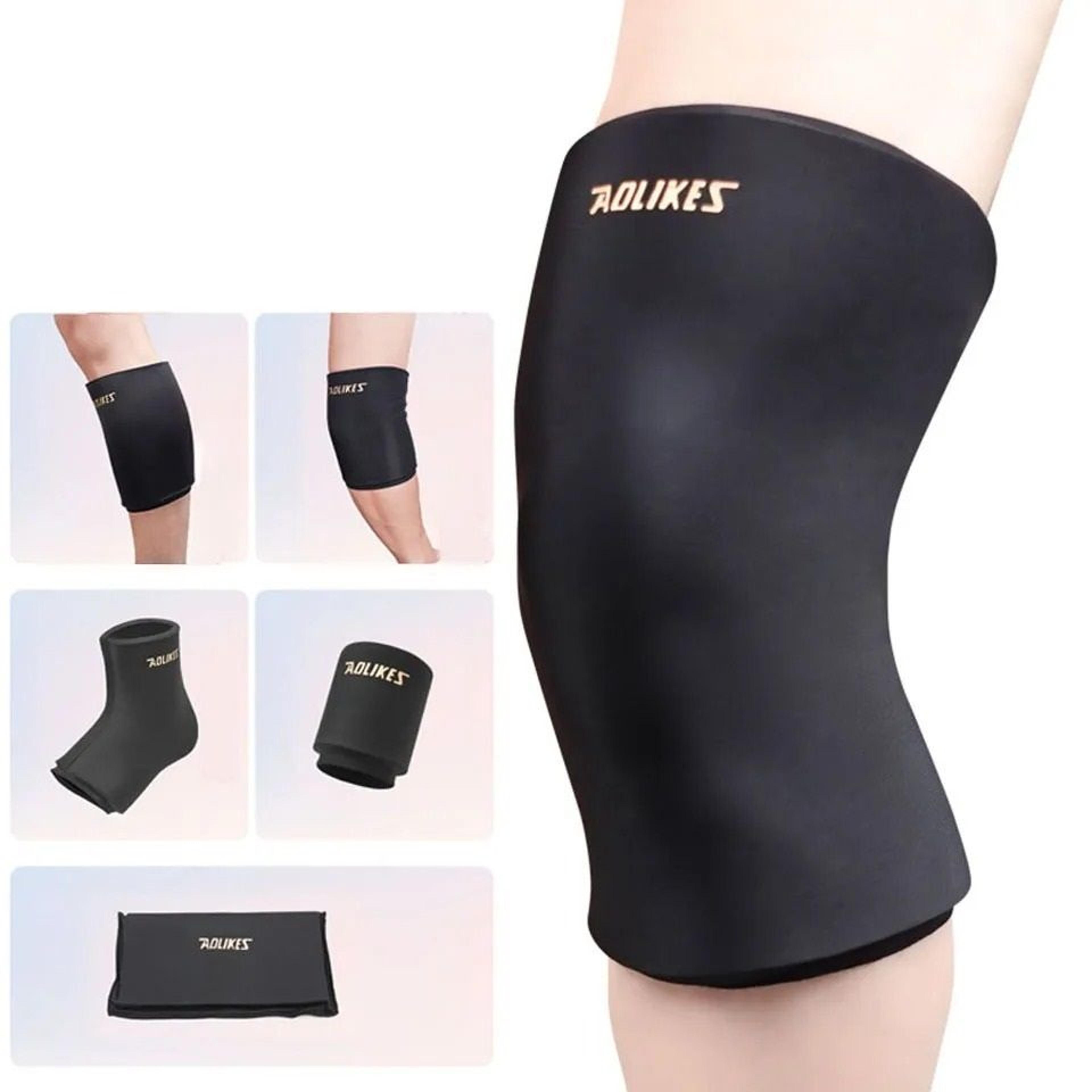hot and cold relief hydrogel knee sleeve for heat or ice therapy
