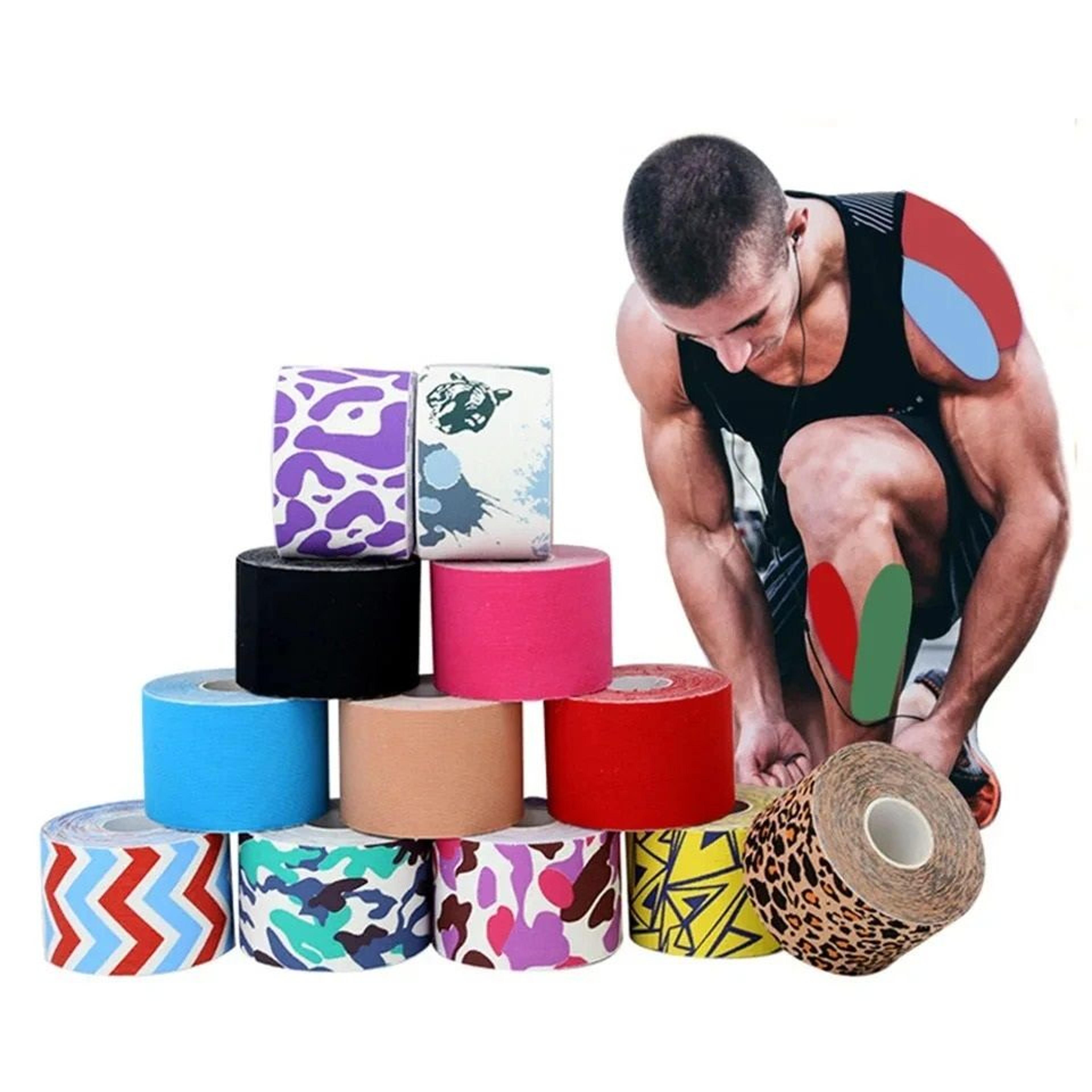 waterproof printed cotton kinesiology sports tape