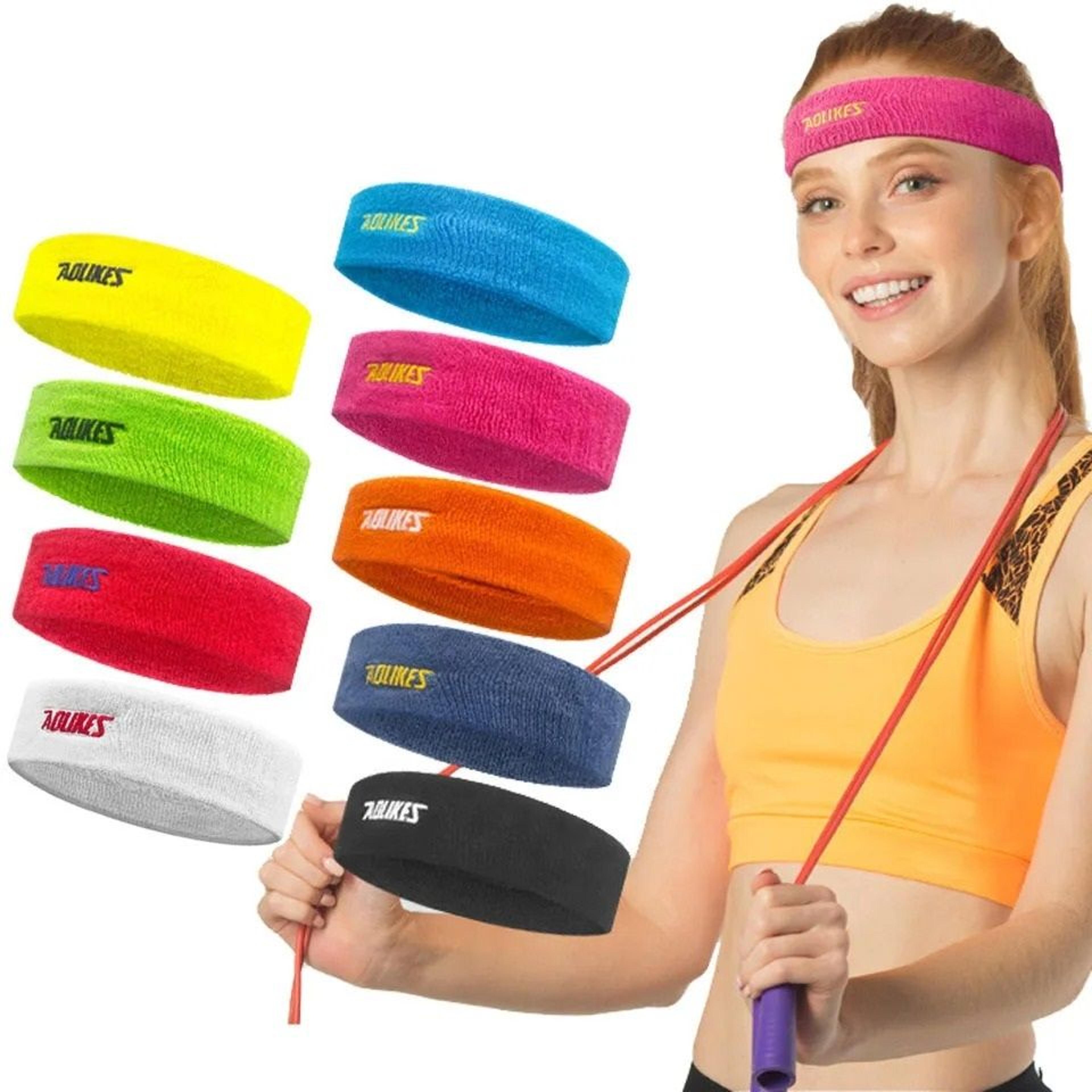 high-quality cotton athletic sweat headband for men and women