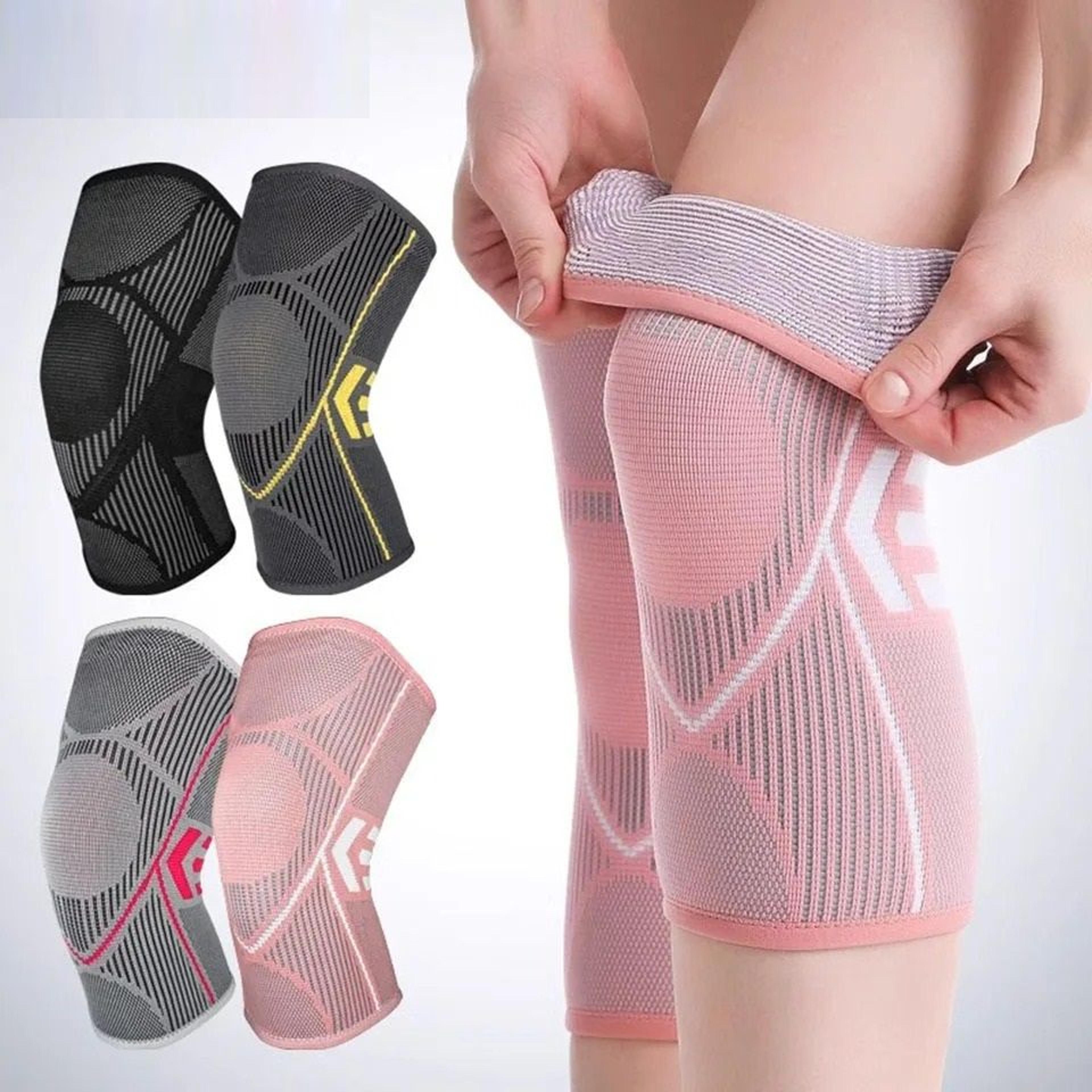 knee compression sleeve brace for joint pain relief and injury recovery