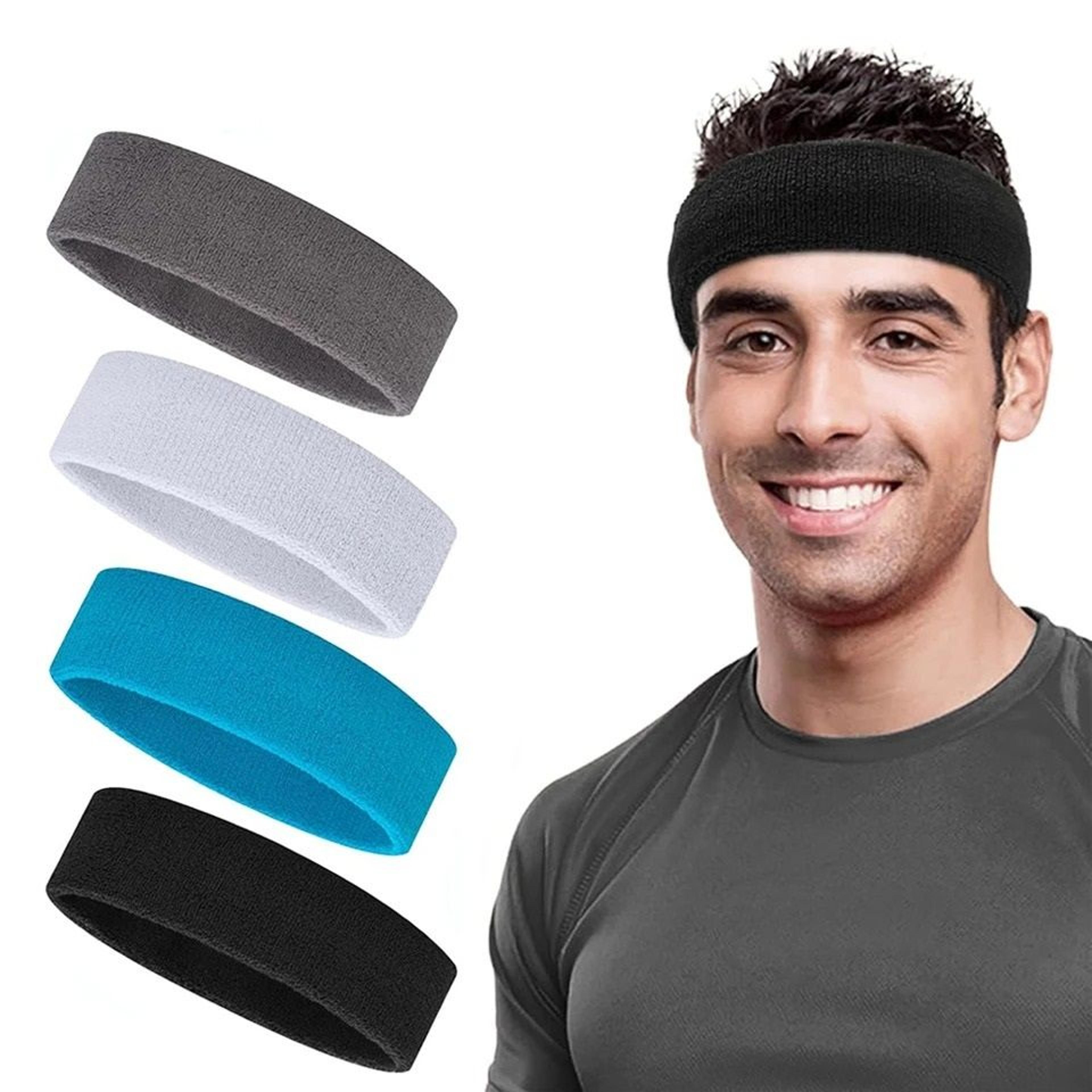moisture-wicking athletic cotton terry cloth sports headband