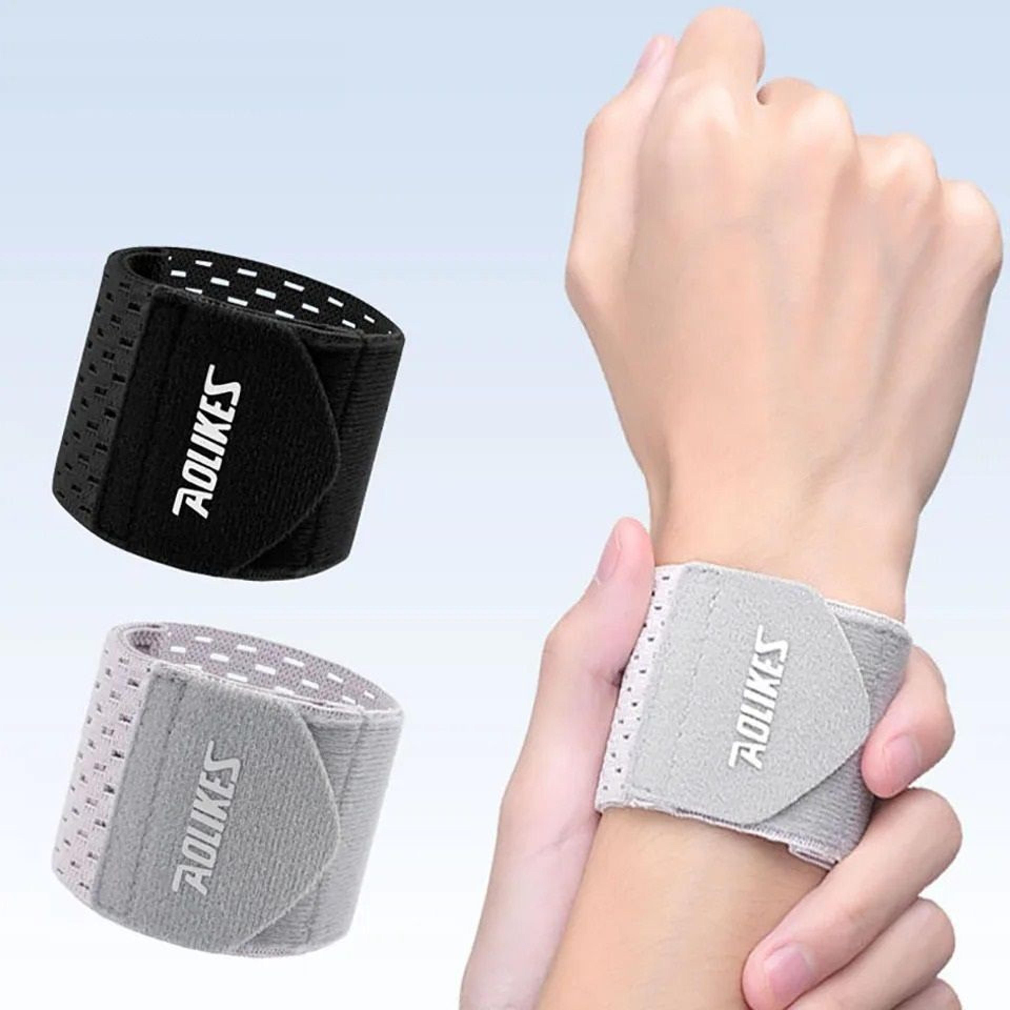 elastic adjustable compression wrist support wrap