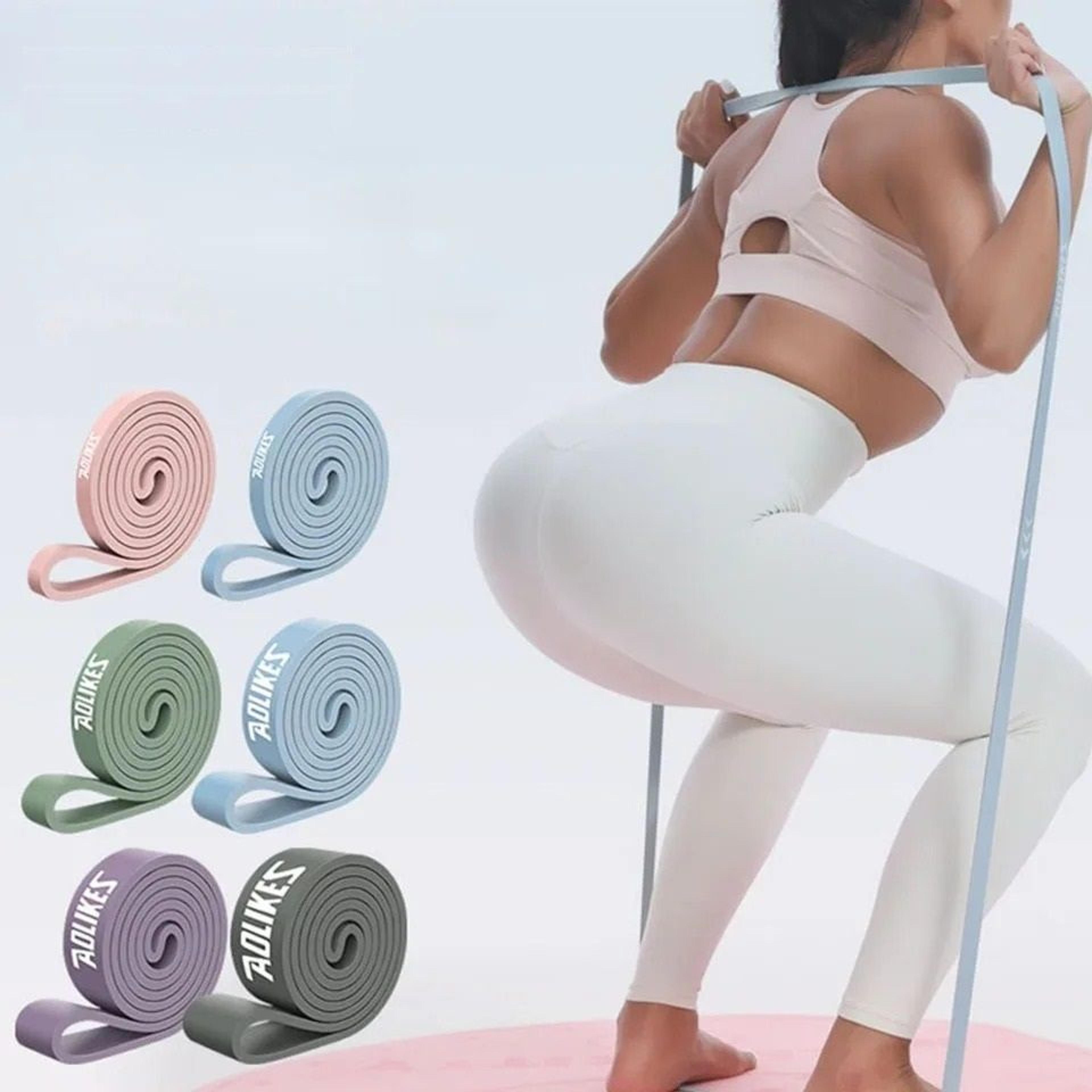 natural latex heavy duty pull-up assist & resistance loop bands