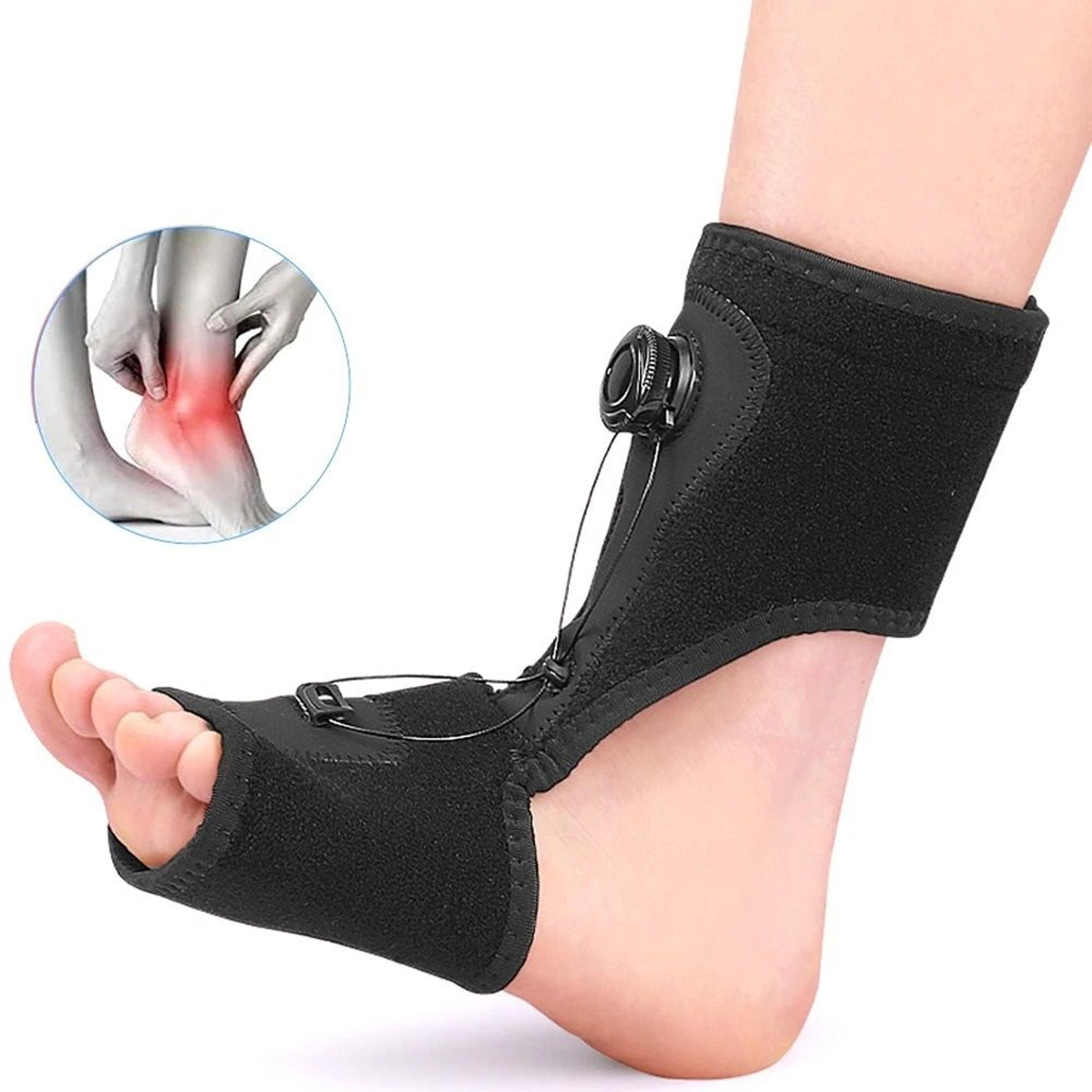 adjustable plantar fasciitis night splint & drop foot orthopedic brace