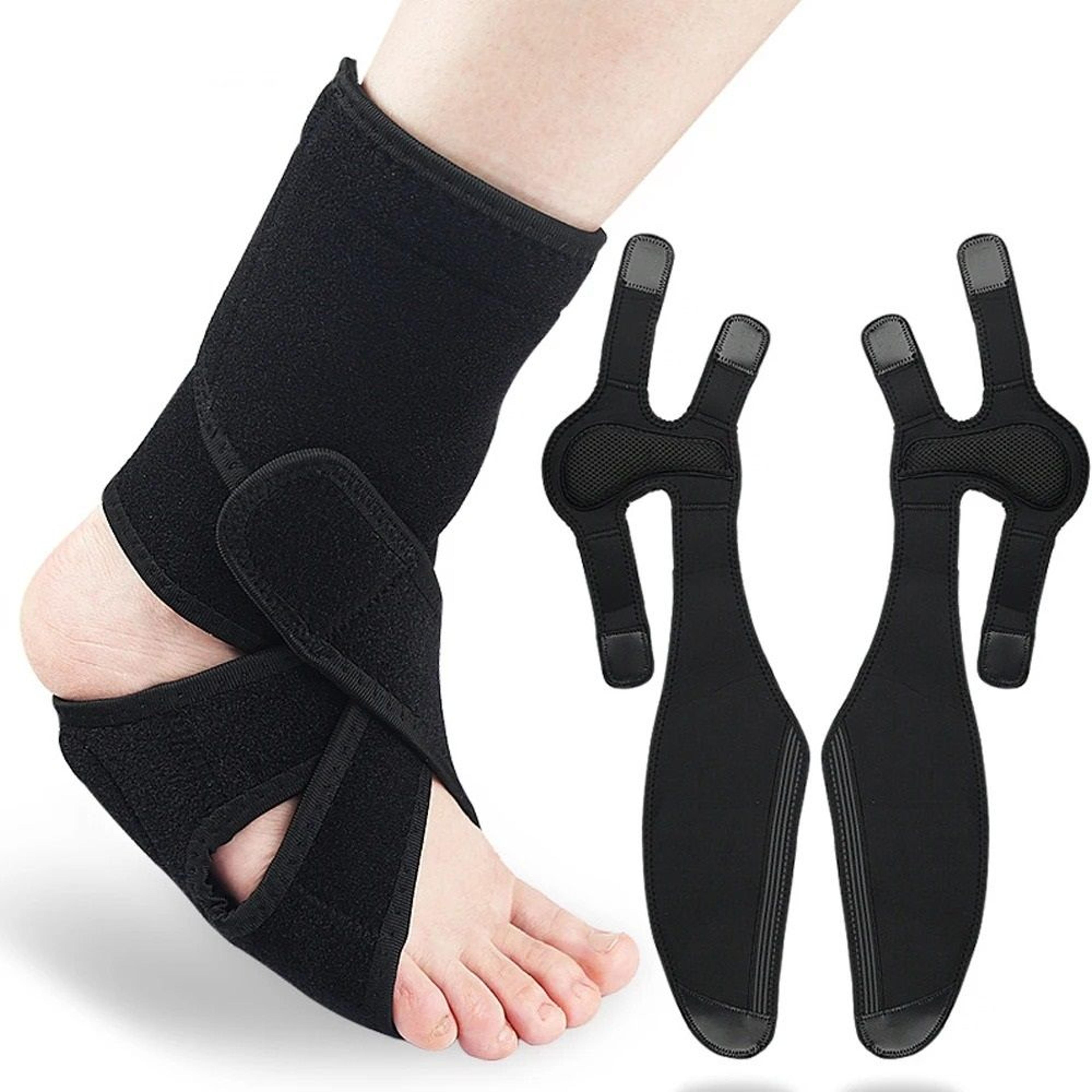 1-piece lightweight afo foot drop brace for walking, plantar fasciitis, & tendonitis