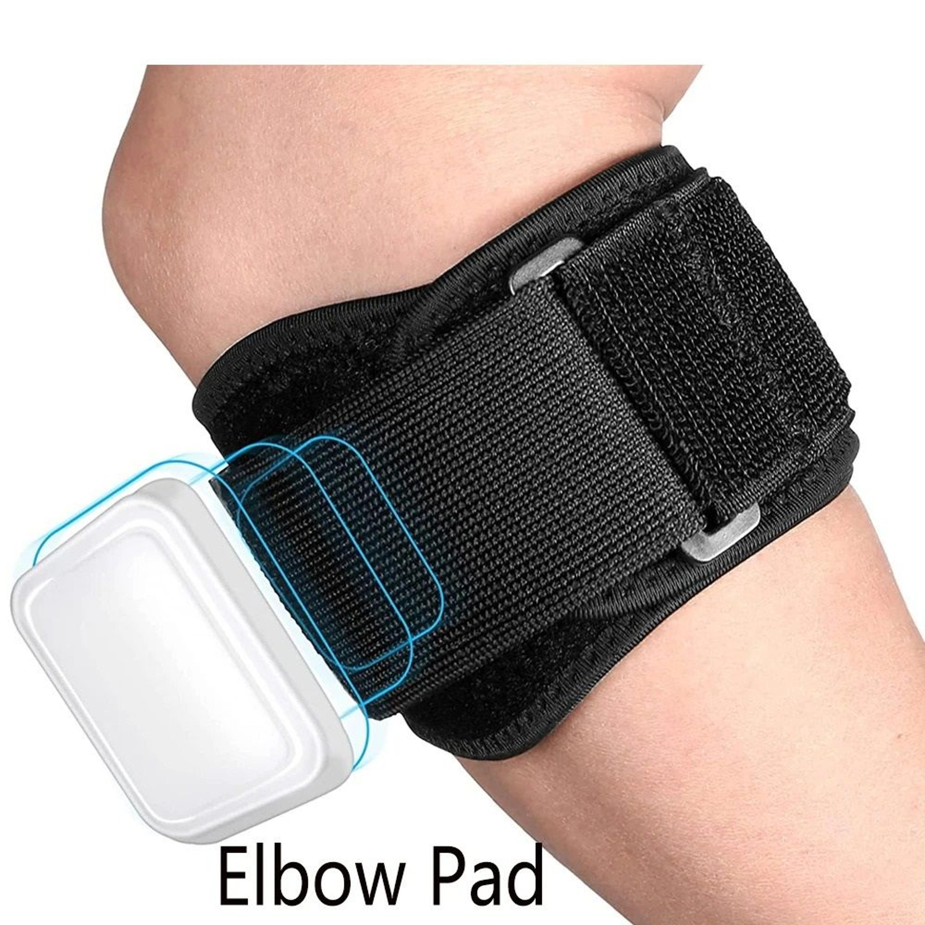 1-piece counterforce tennis & golfer's elbow brace strap for tendonitis pain relief