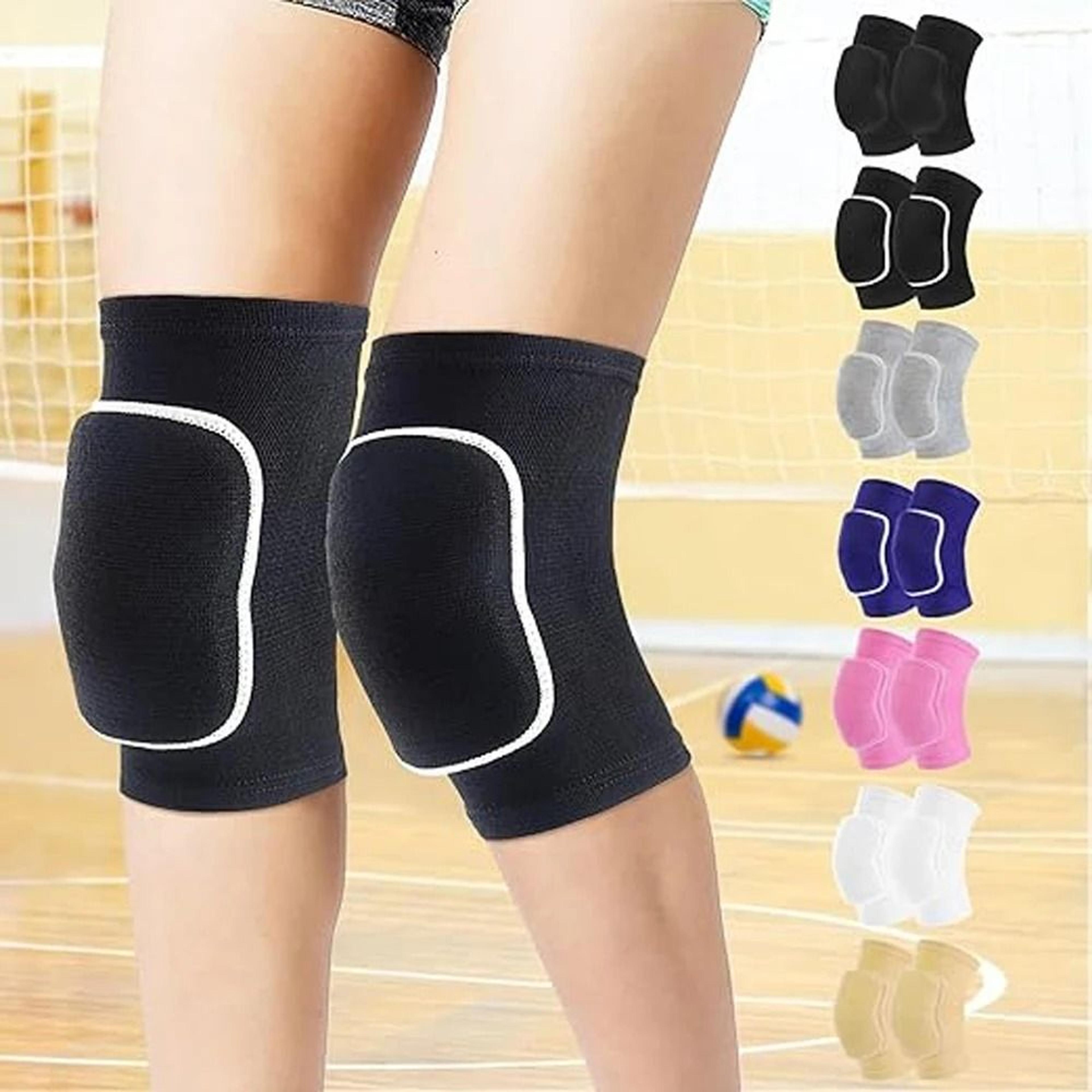 professional shock absorbing knee pads set for volleyball, football, and multi sport protection