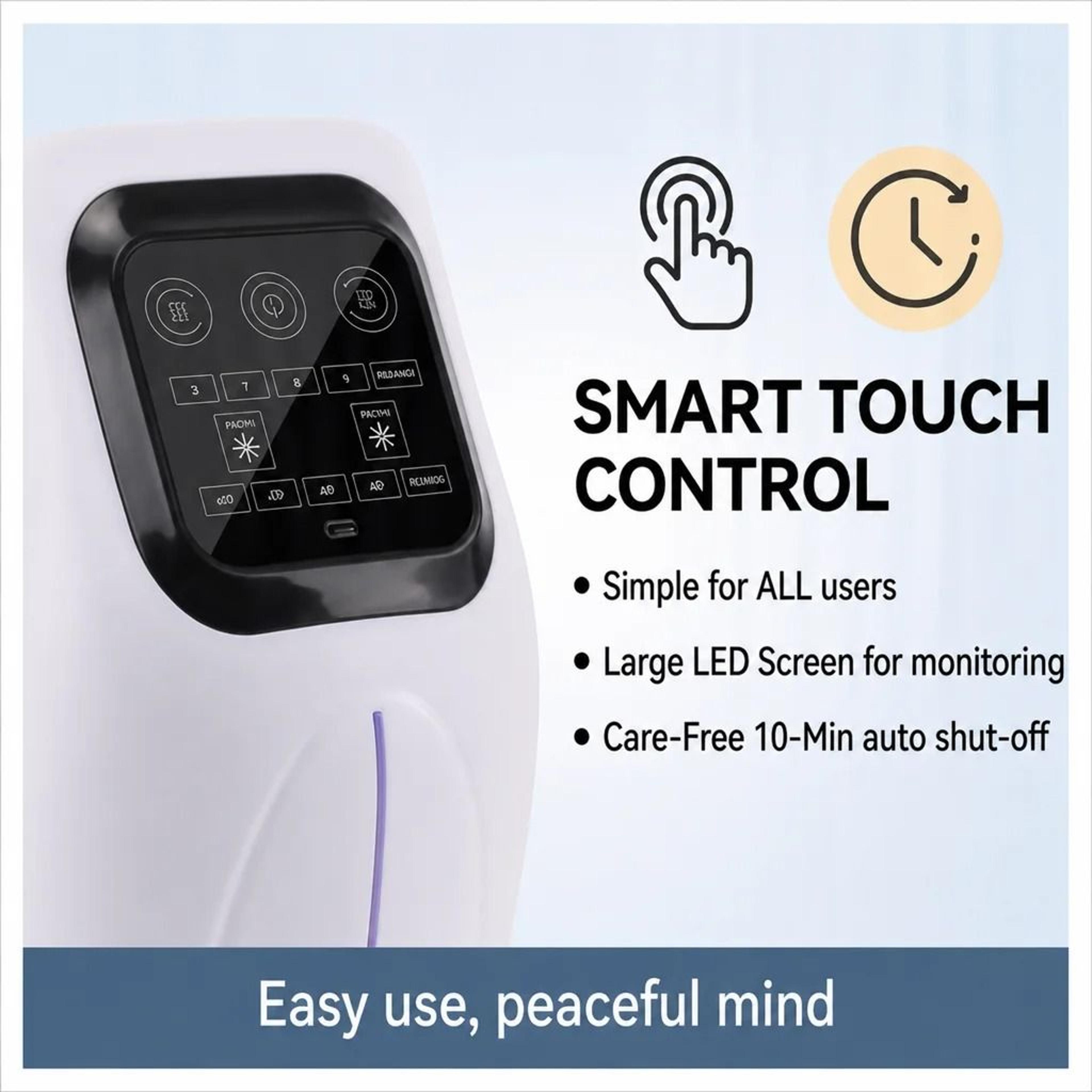cordless heated knee massager wrap with infrared joint therapy and vibration relief