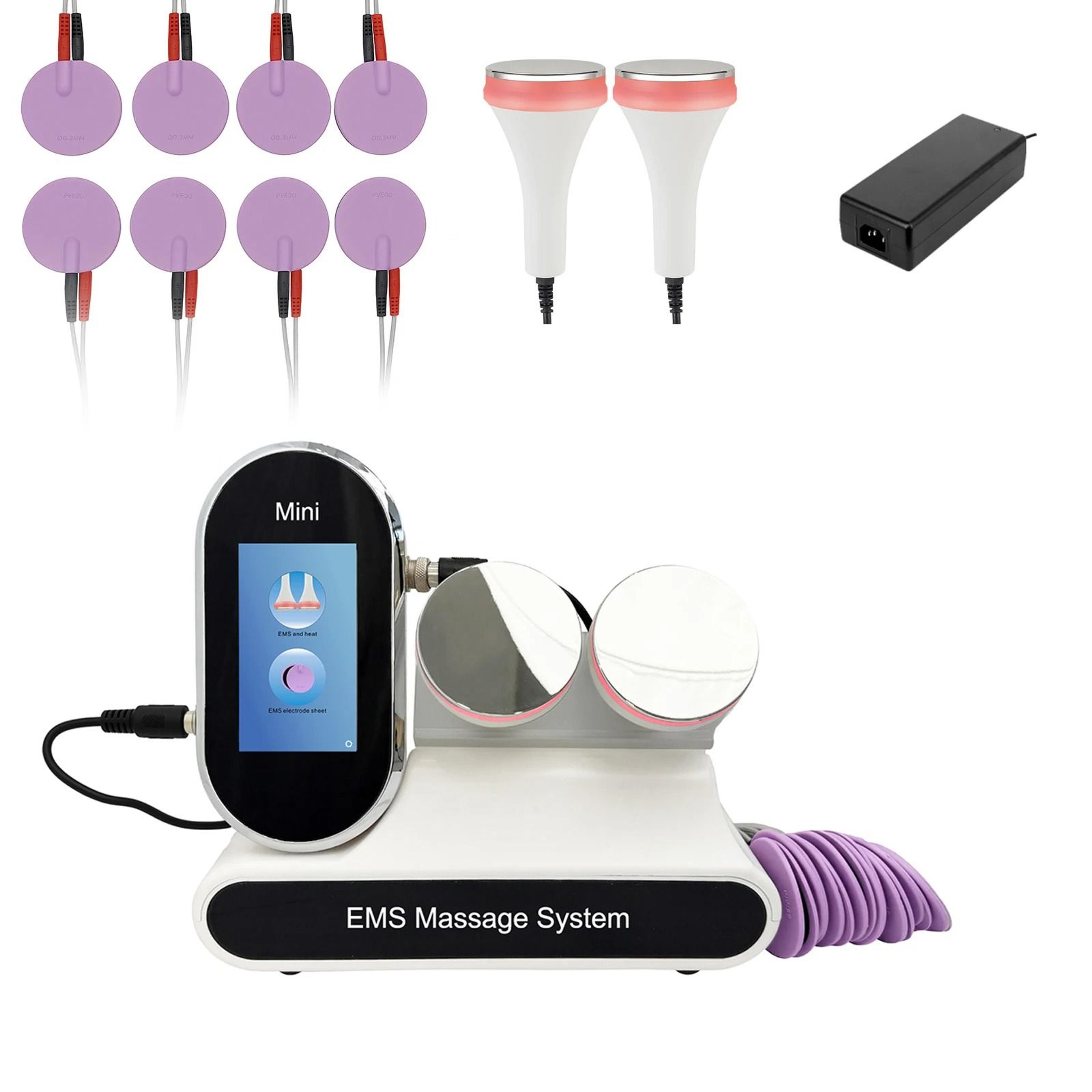 microcurrent ems beauty massage device for body care, relaxation, and home spa use