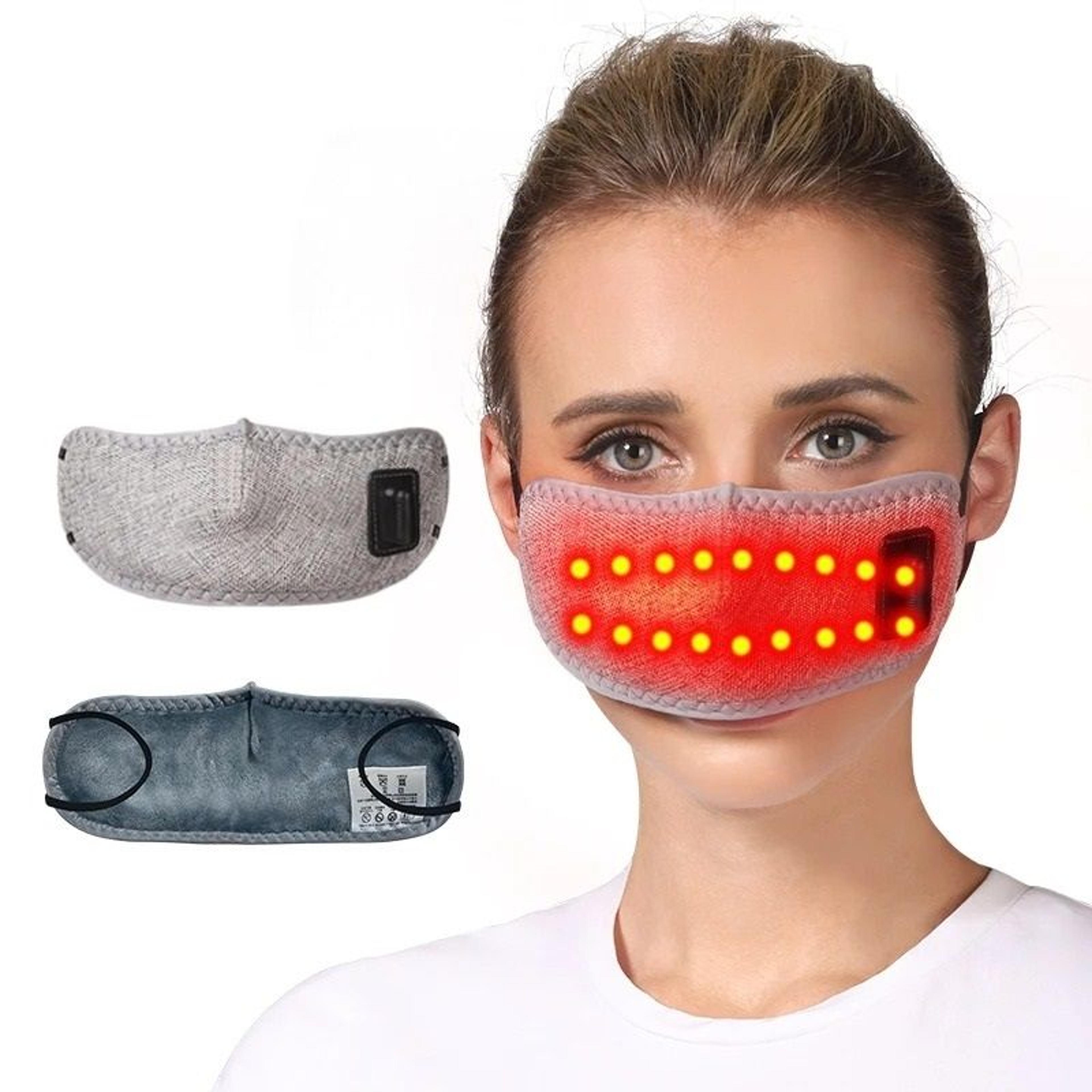 red light heated nose pad – winter nose warmer & hot compress electric heating wrap for stuffy nose, sinus & allergic rh