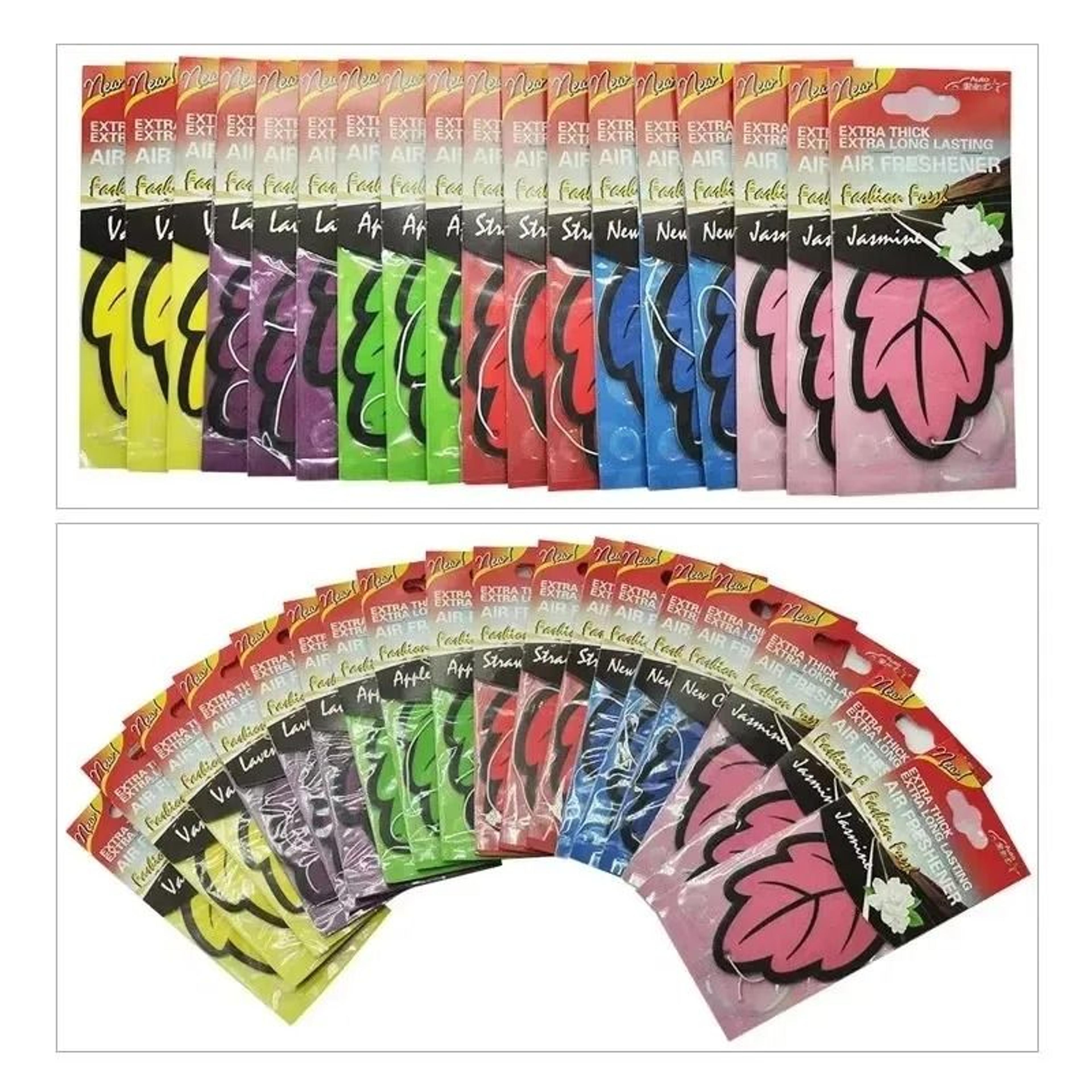 car air freshener hanging vent diffuser cards