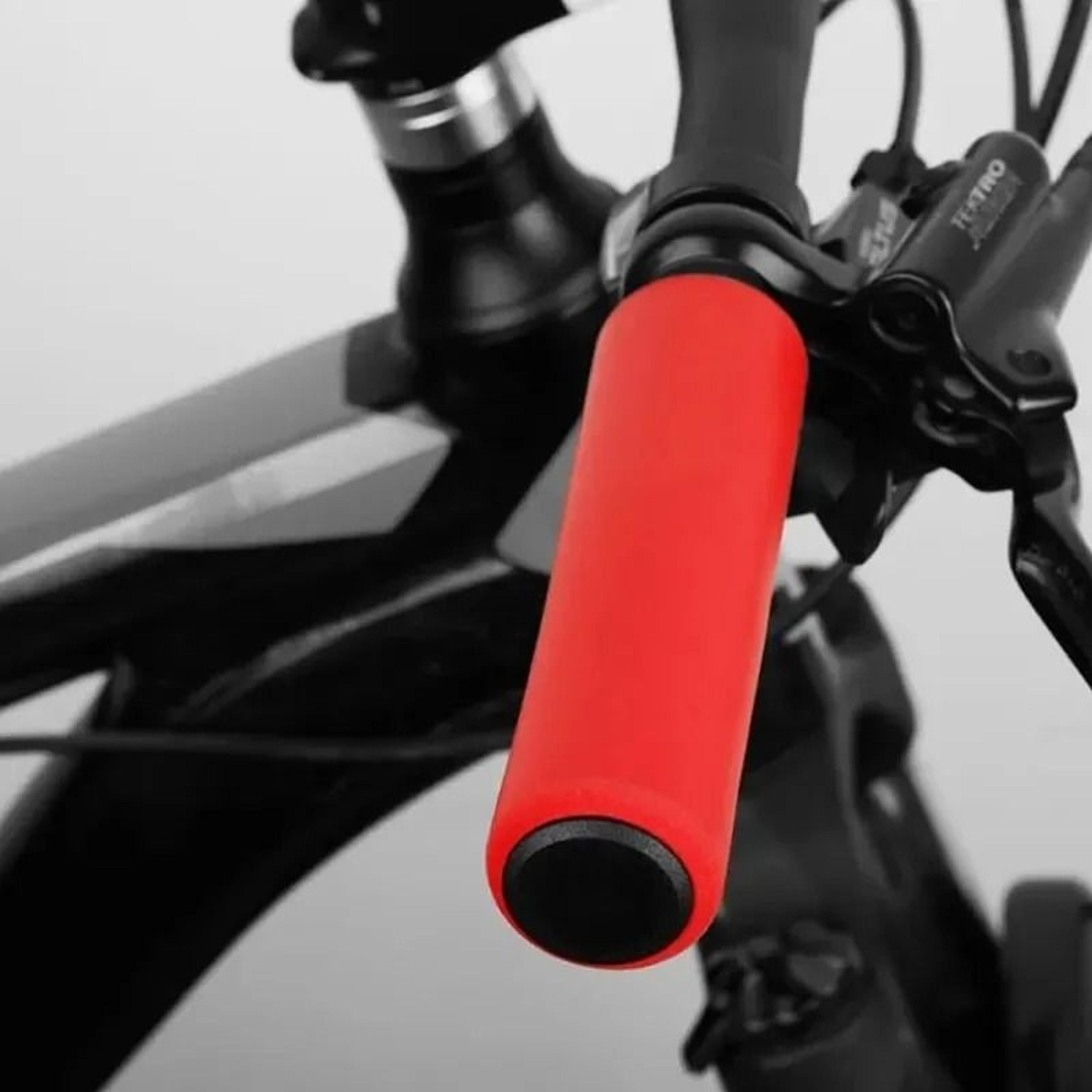 silicone mountain bike handlebar grips (1 pair)