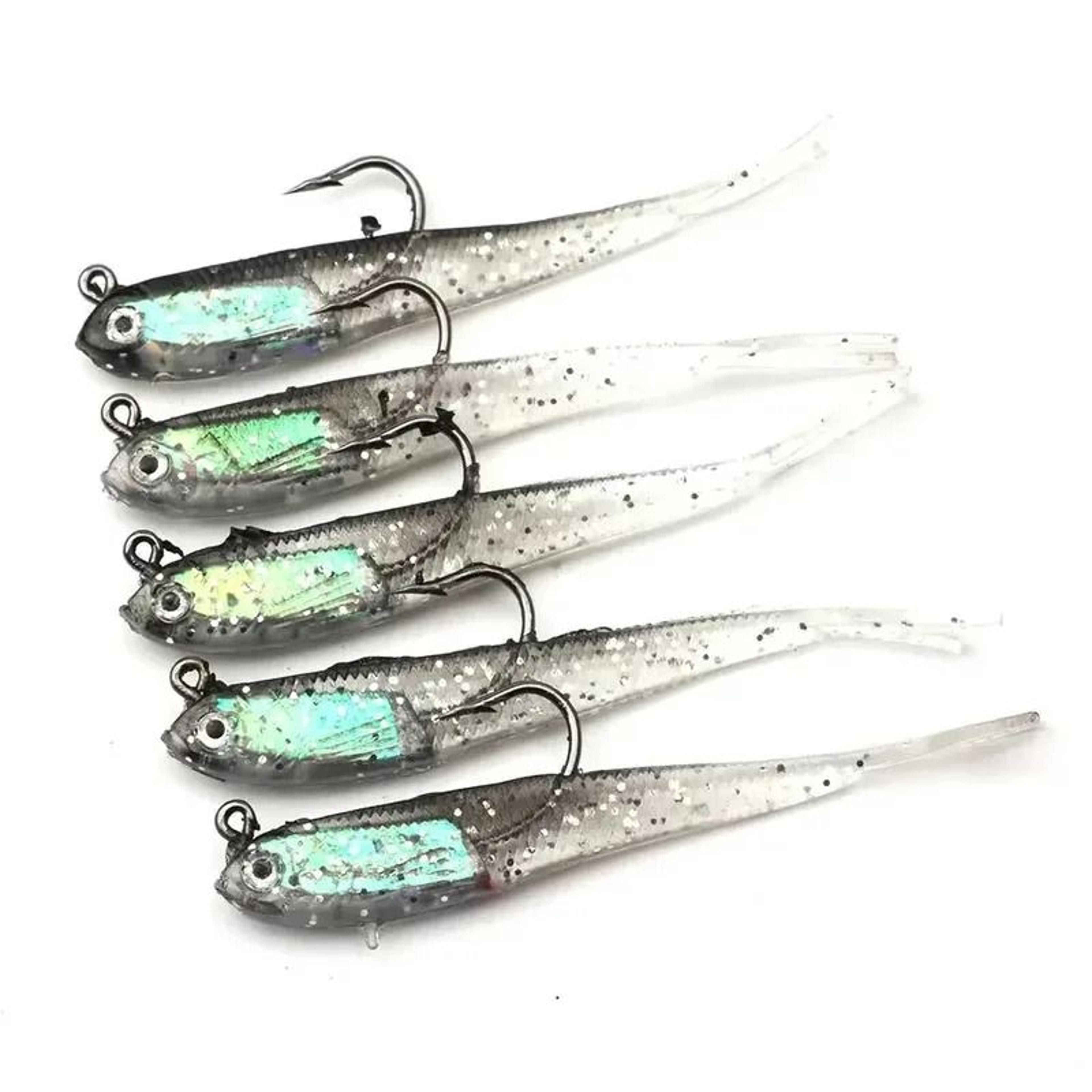 soft silicone swimbait worm lures
