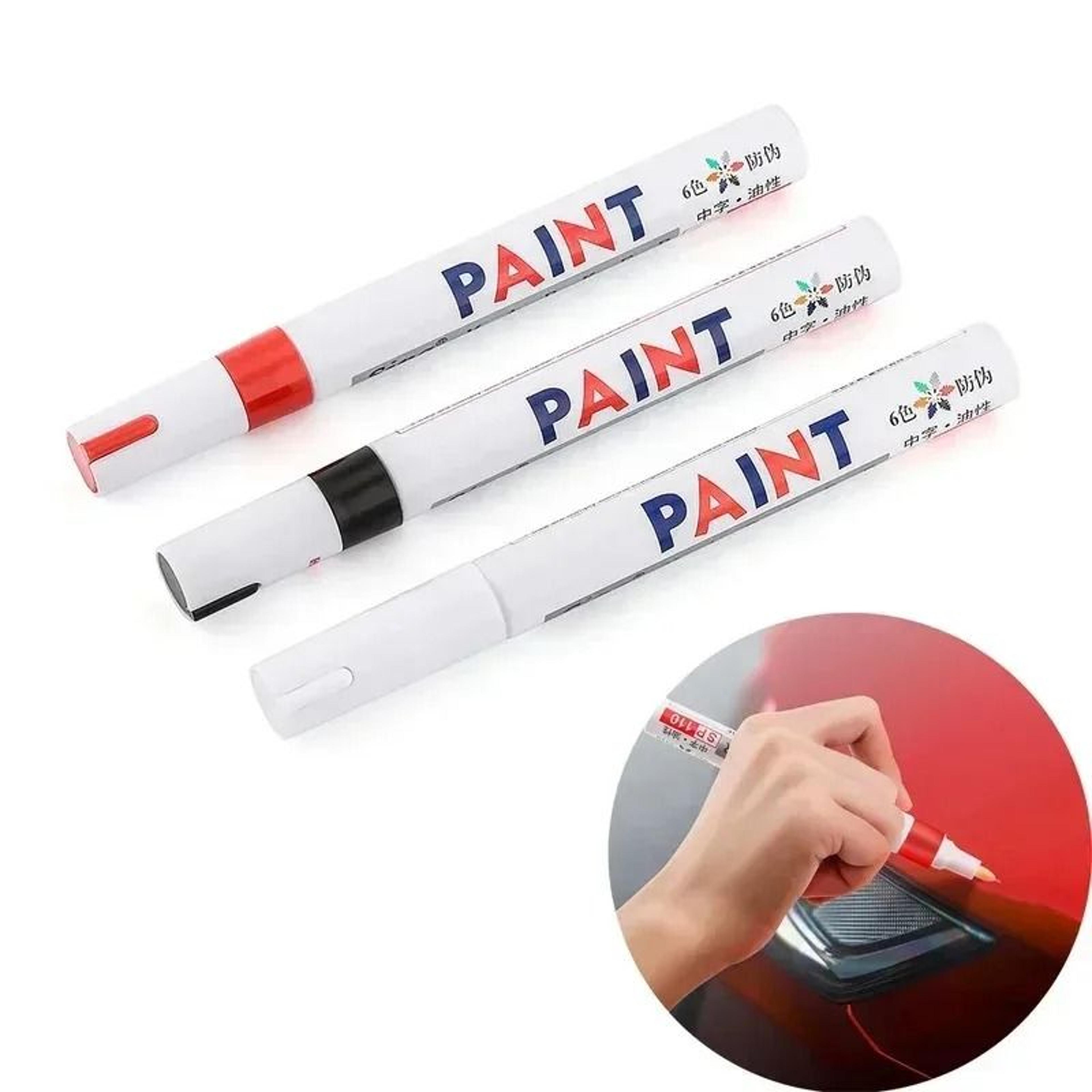 waterproof permanent car paint marker pen for tires, metal, and rubber