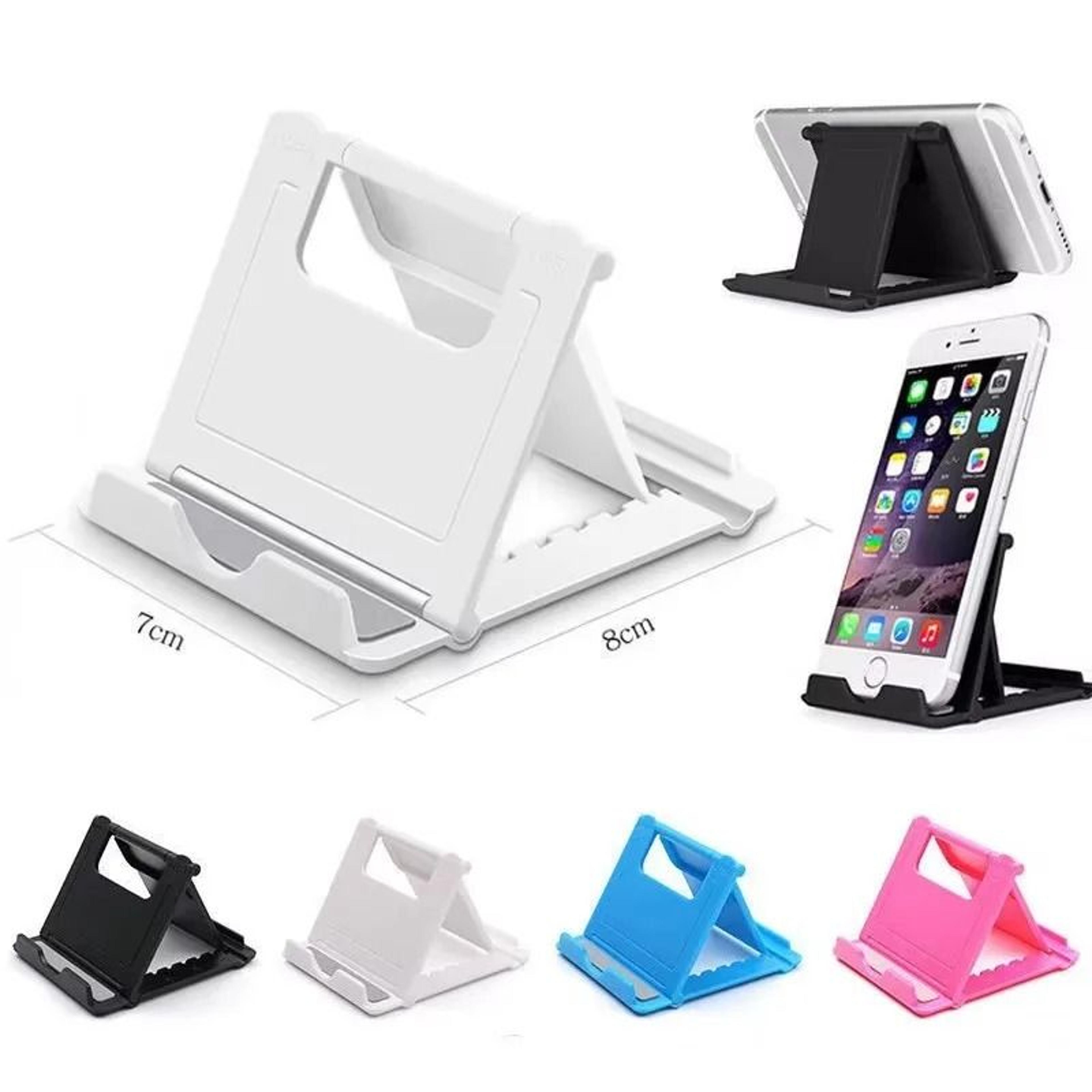plastic foldable desktop phone holder stand