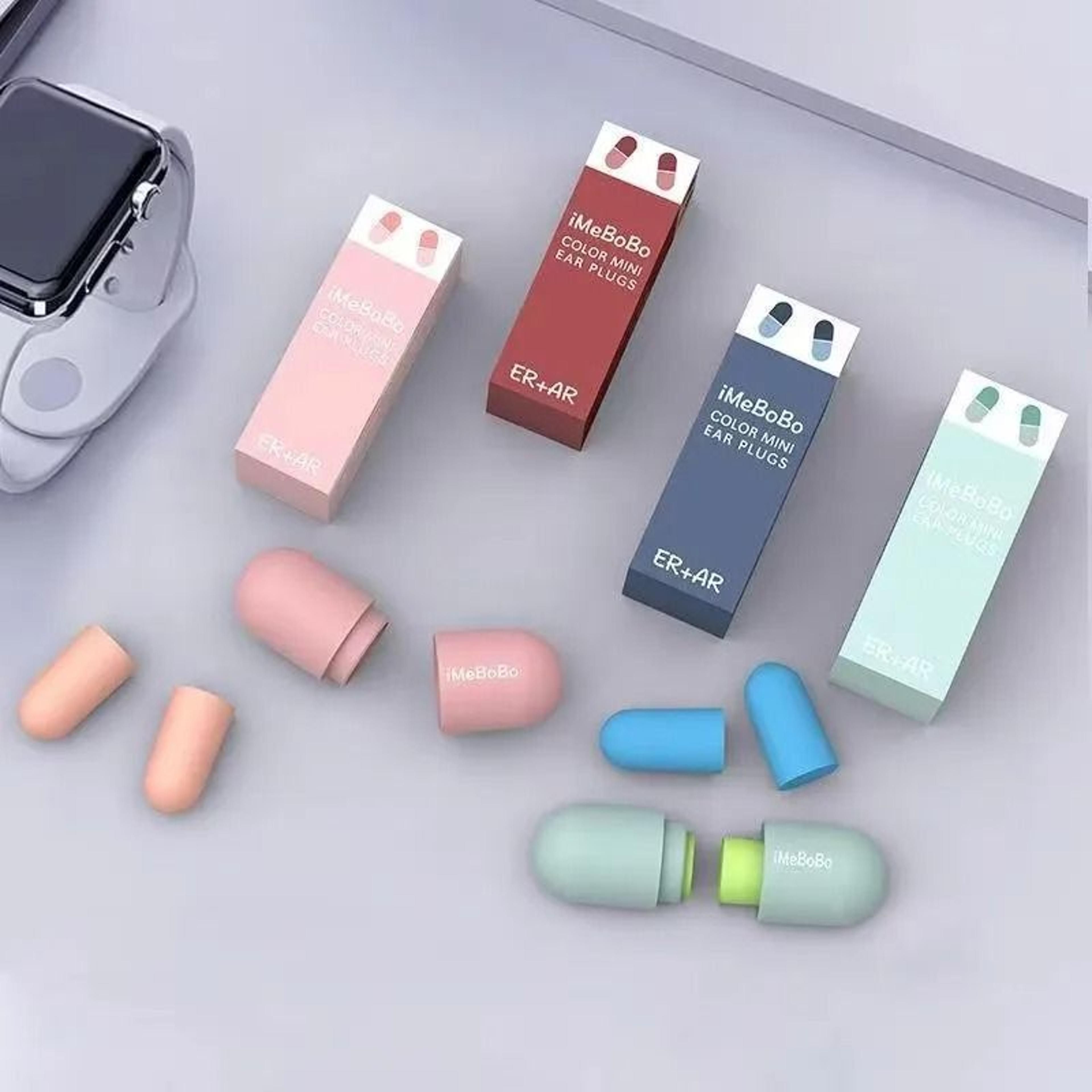 noise prevention soundproof sponge earplugs for sleeping and studying