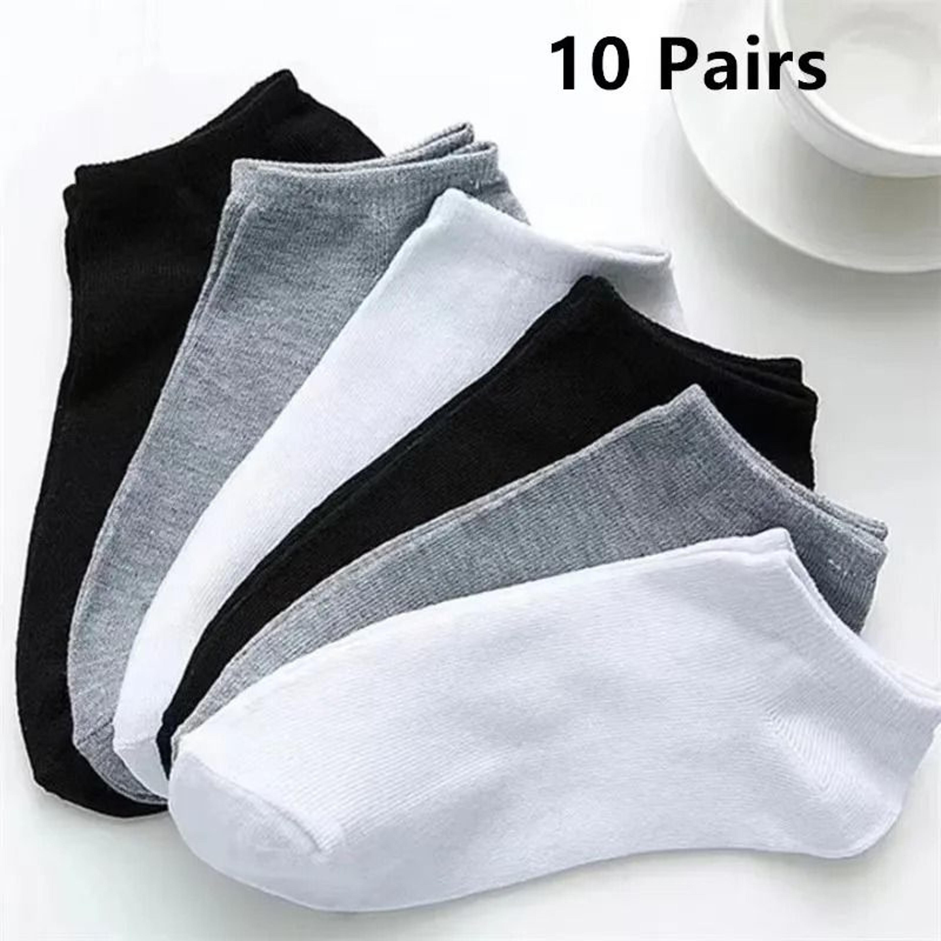 unisex white no-show boat socks with non-slip silicone heel