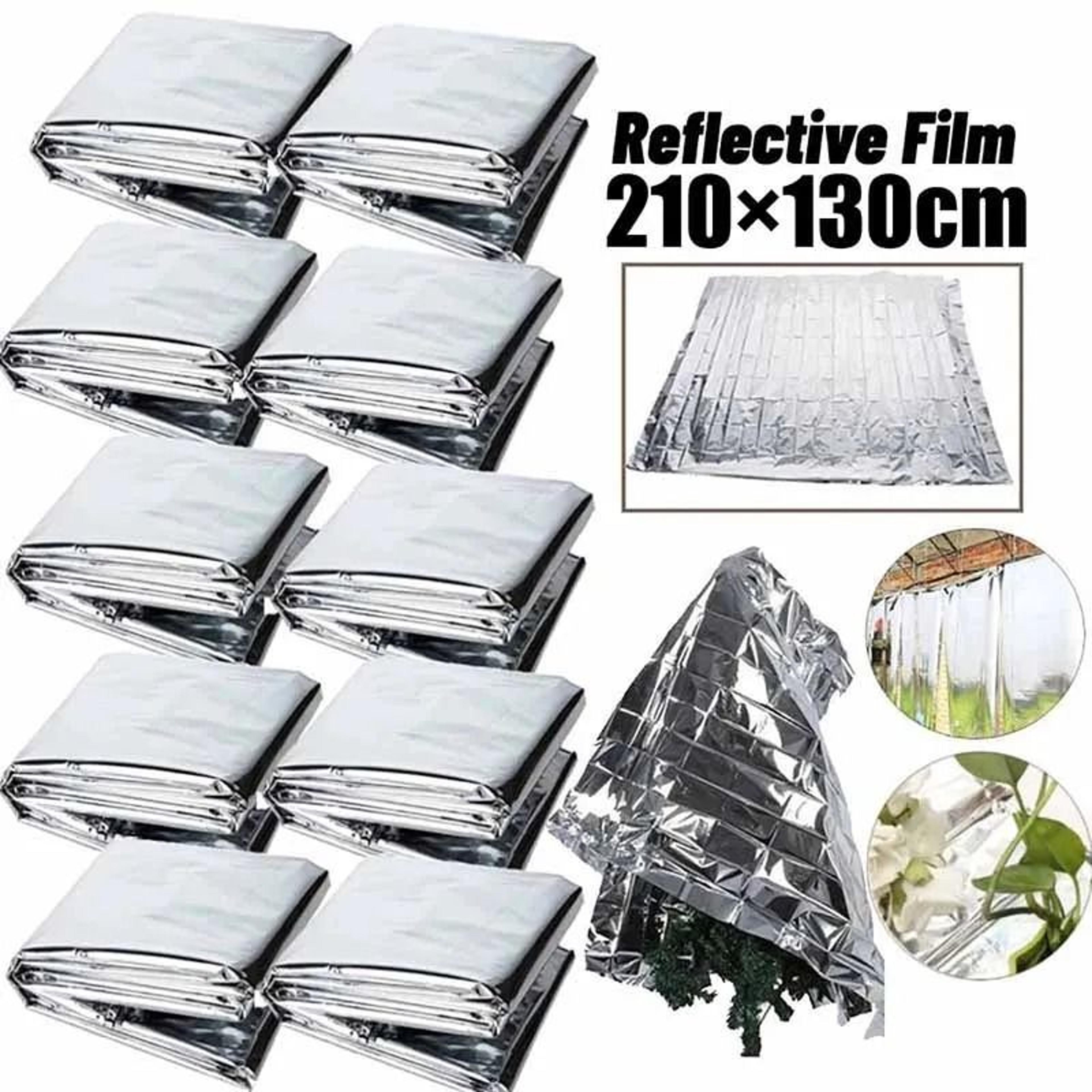 garden silver mylar reflective film sheet – highly reflective plant covering for indoor hydroponics