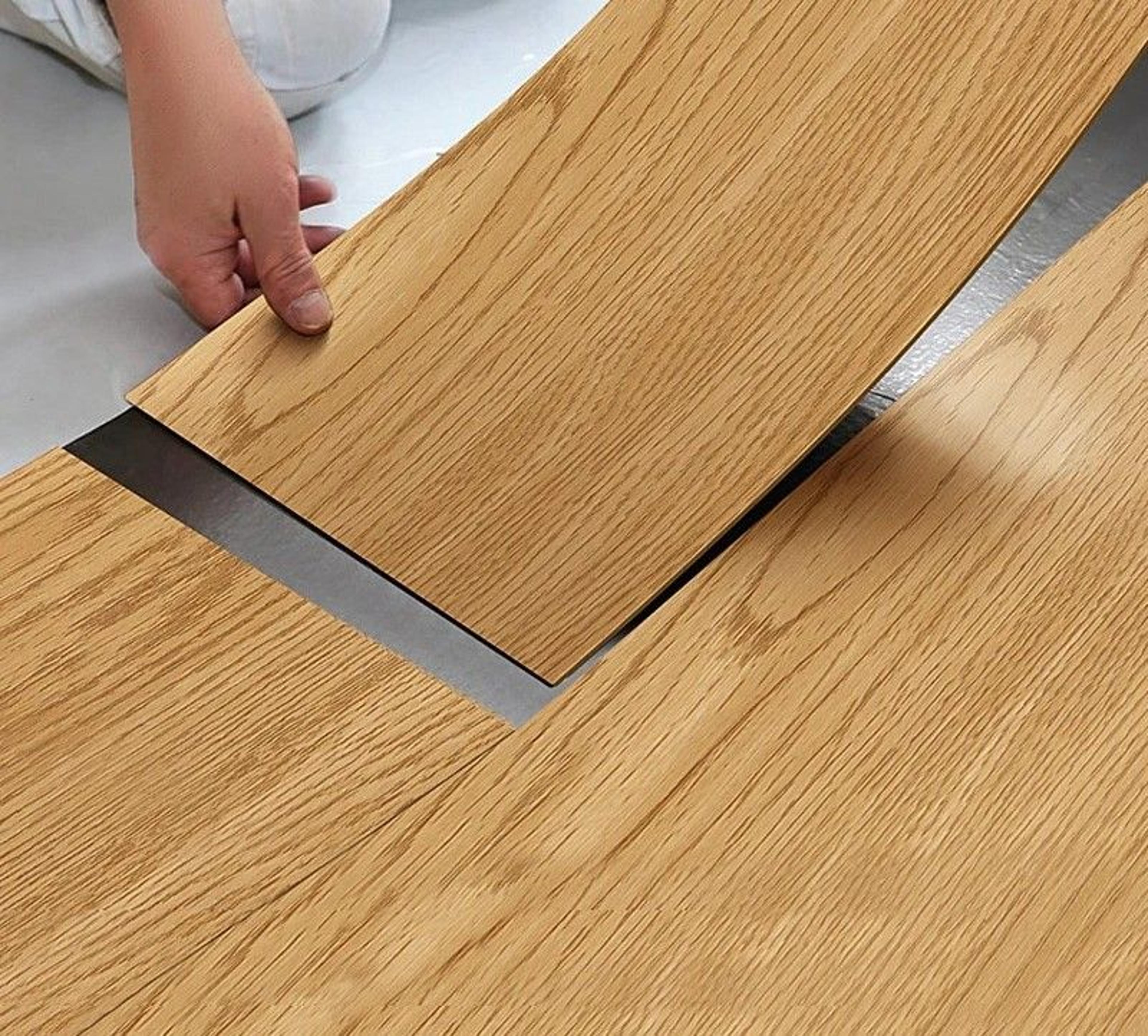 35.9 x 5.98 inch 3d self adhesive wood grain floor wall sticker waterproof wear resistant vinyl plank roll