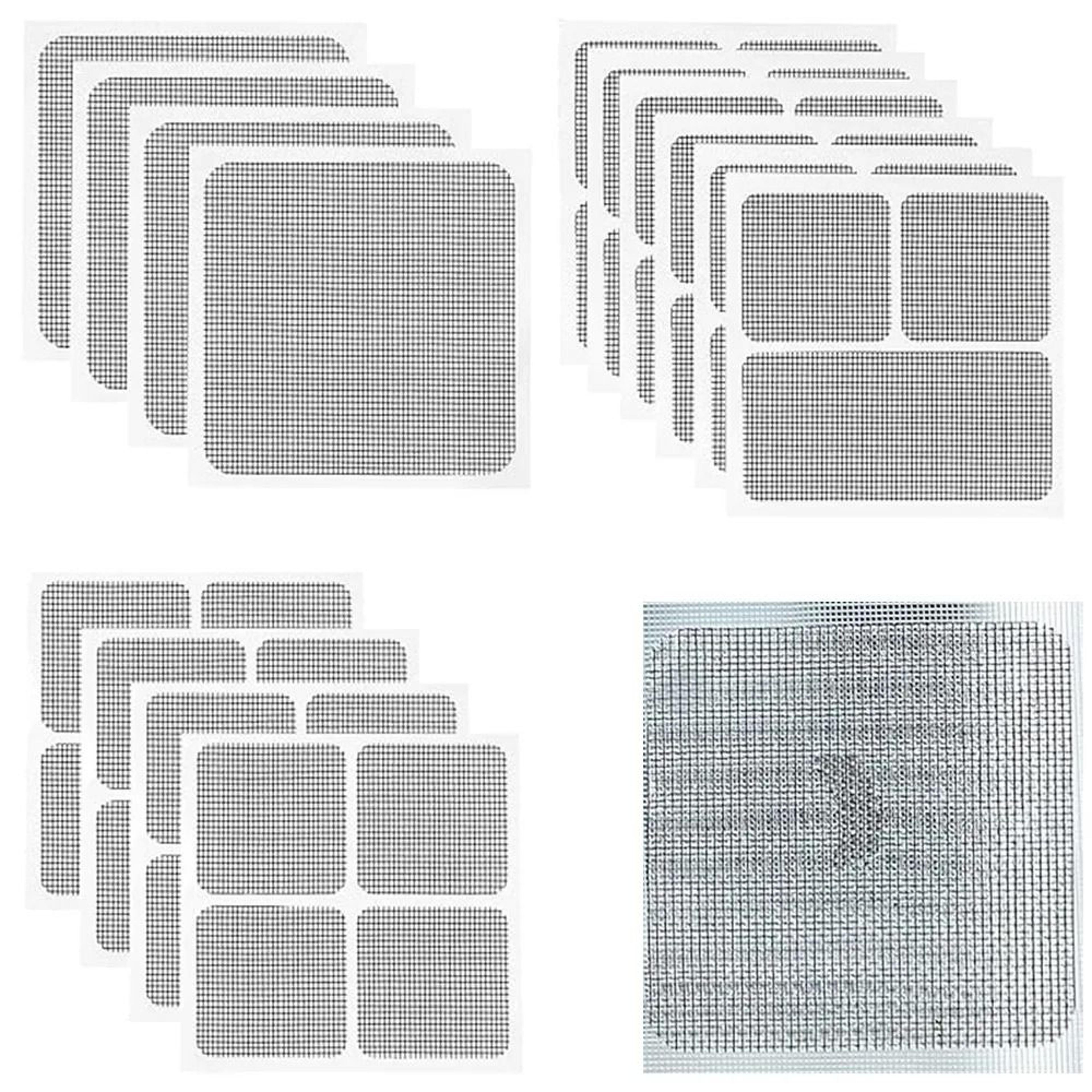 adhesive mesh window screen repair patch stickers anti mosquito fly bug net fixer pack