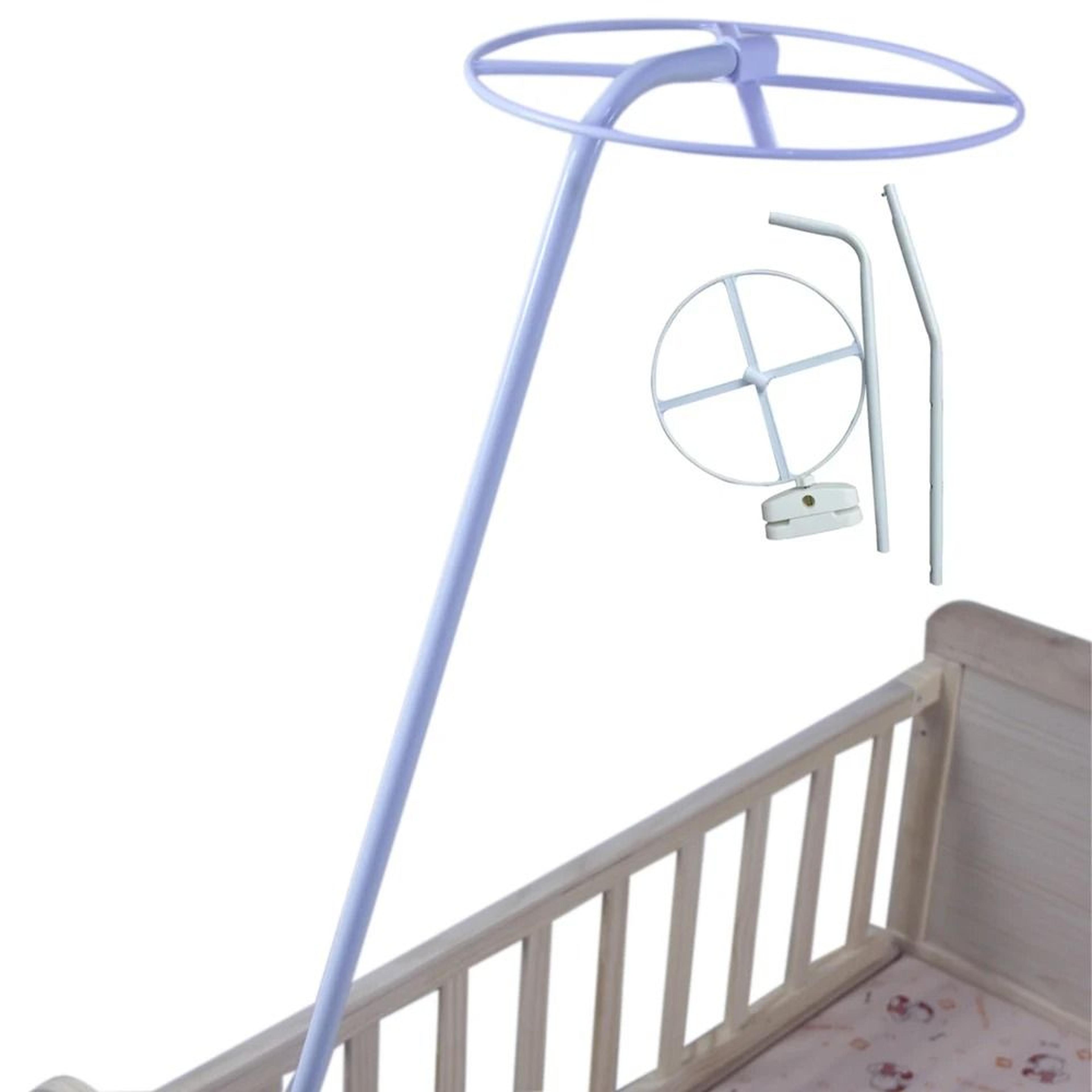 adjustable mosquito net stand holder for baby crib cot hanging net support bracket