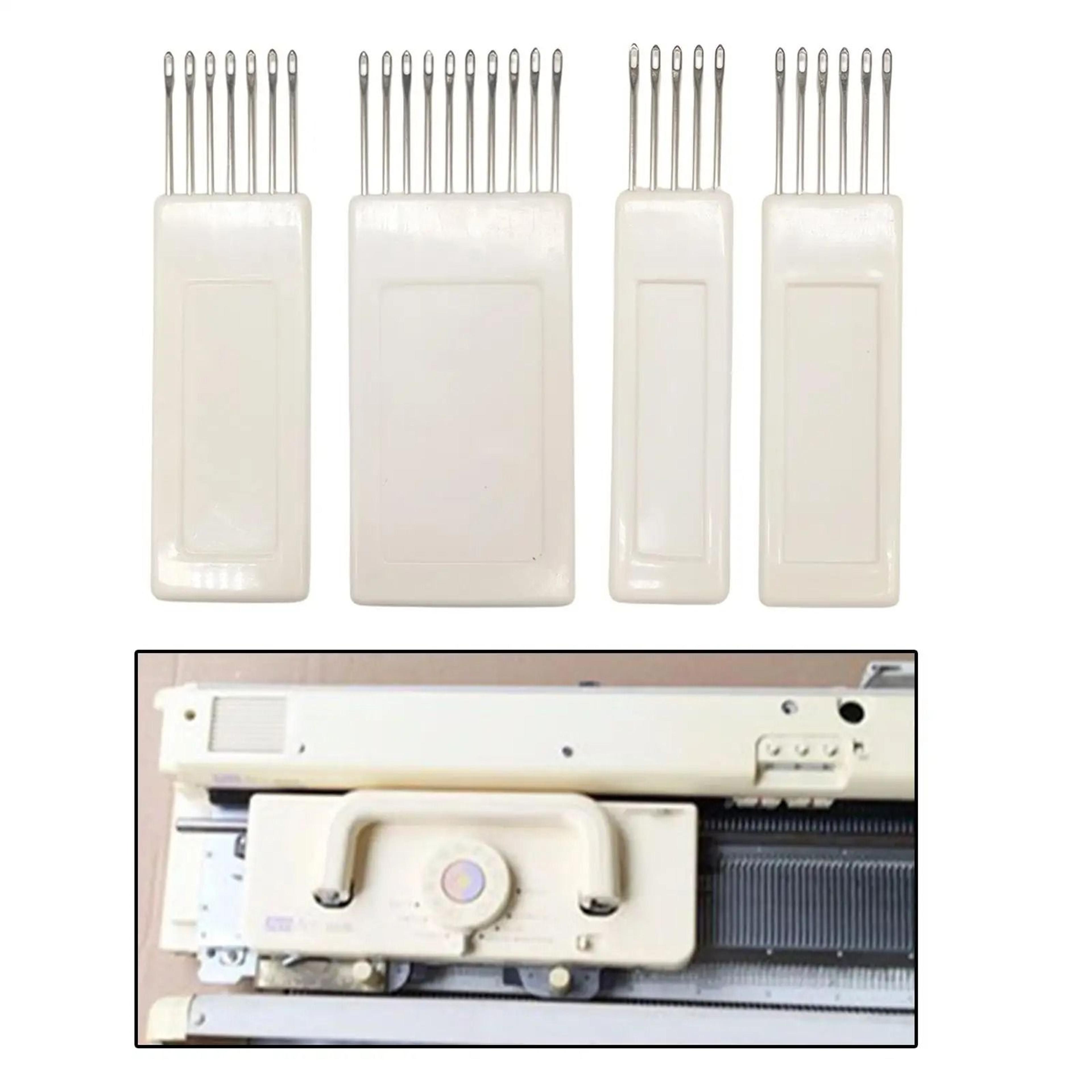 4 pieces knitting machine transfer comb 5 6 7 10 needles set sewing accessories