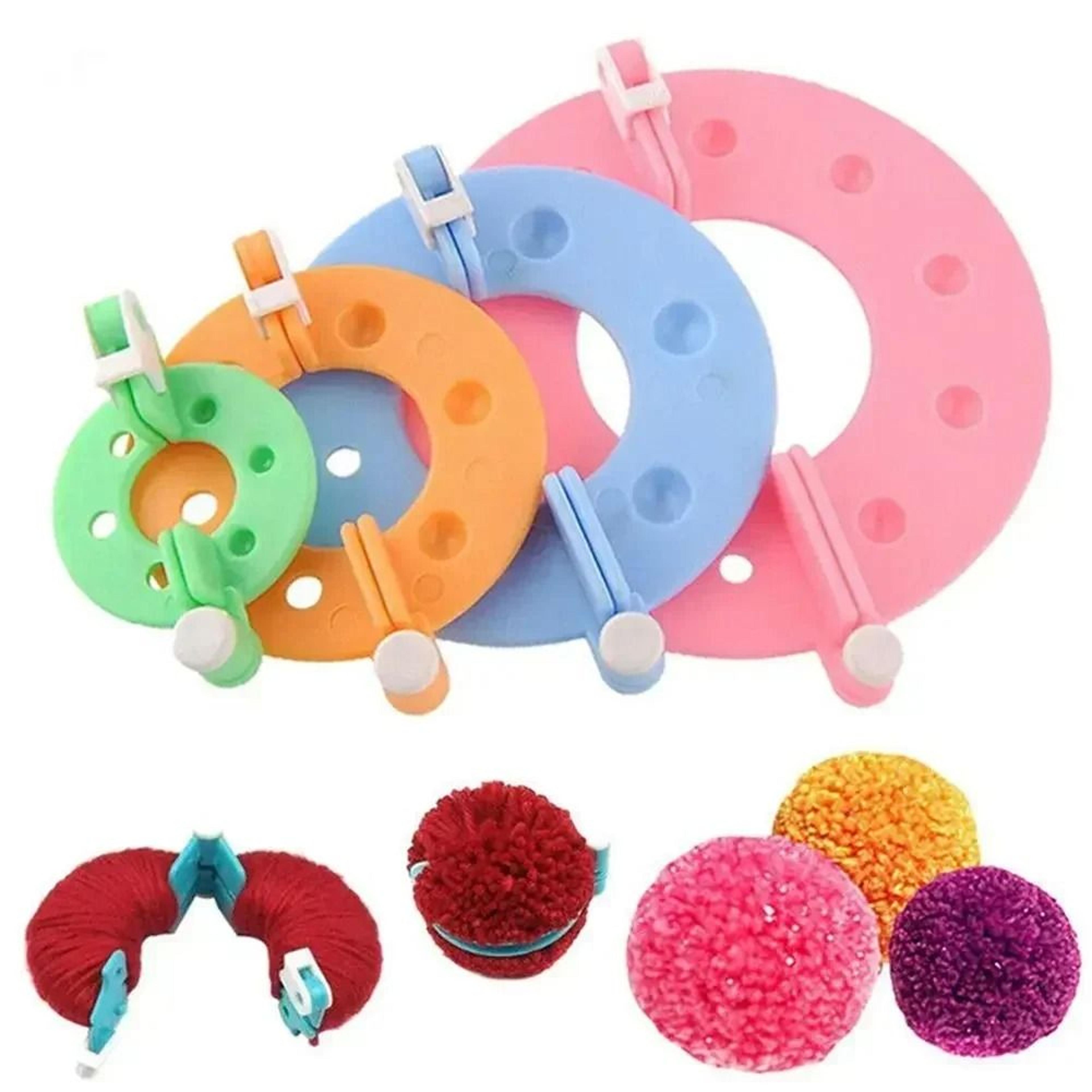 8 pieces high quality household convenient fluffy wool ball making tool set for yarn crafting