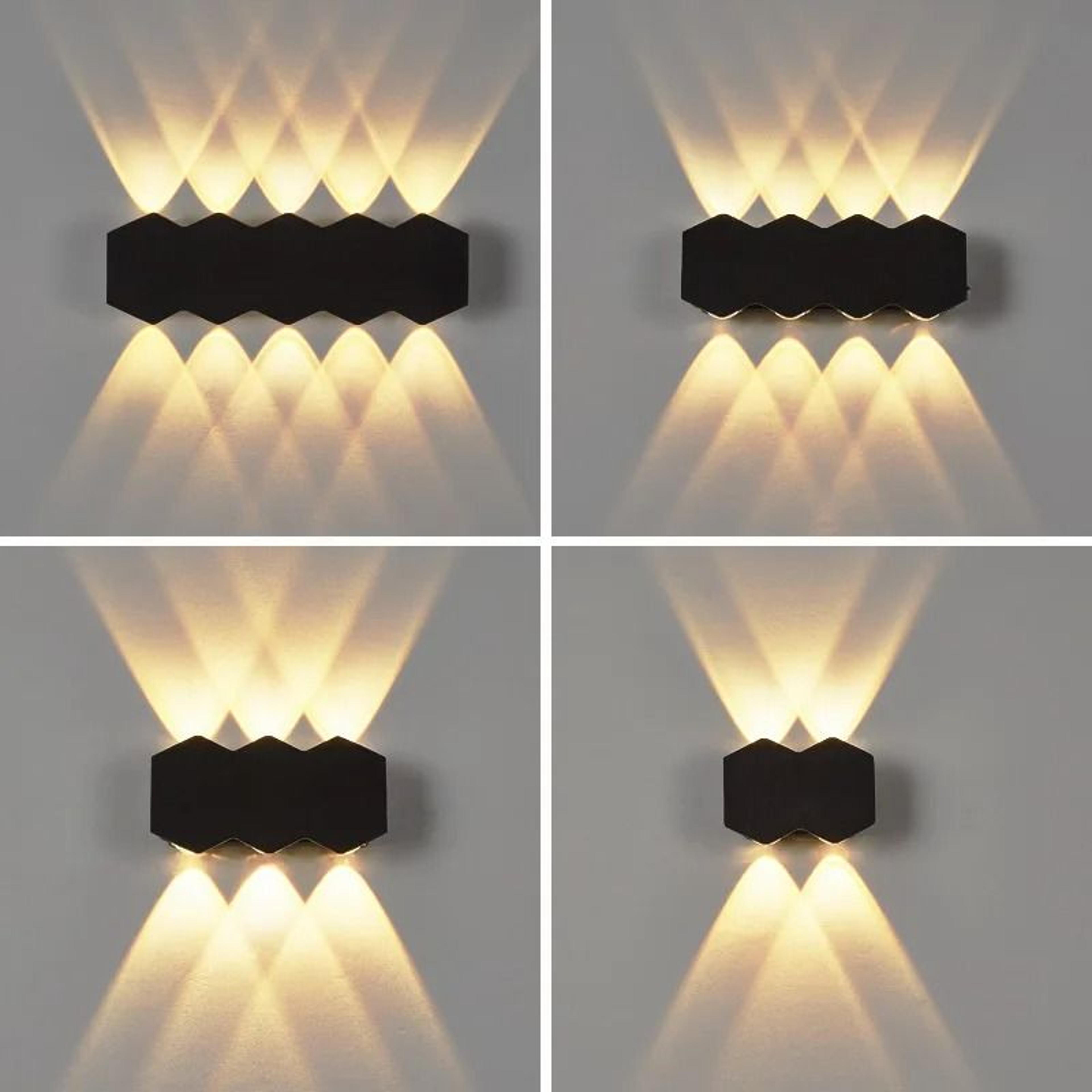 minimalist waterproof aluminum led outdoor wall light sconce in 4w, 6w, and 8w output options