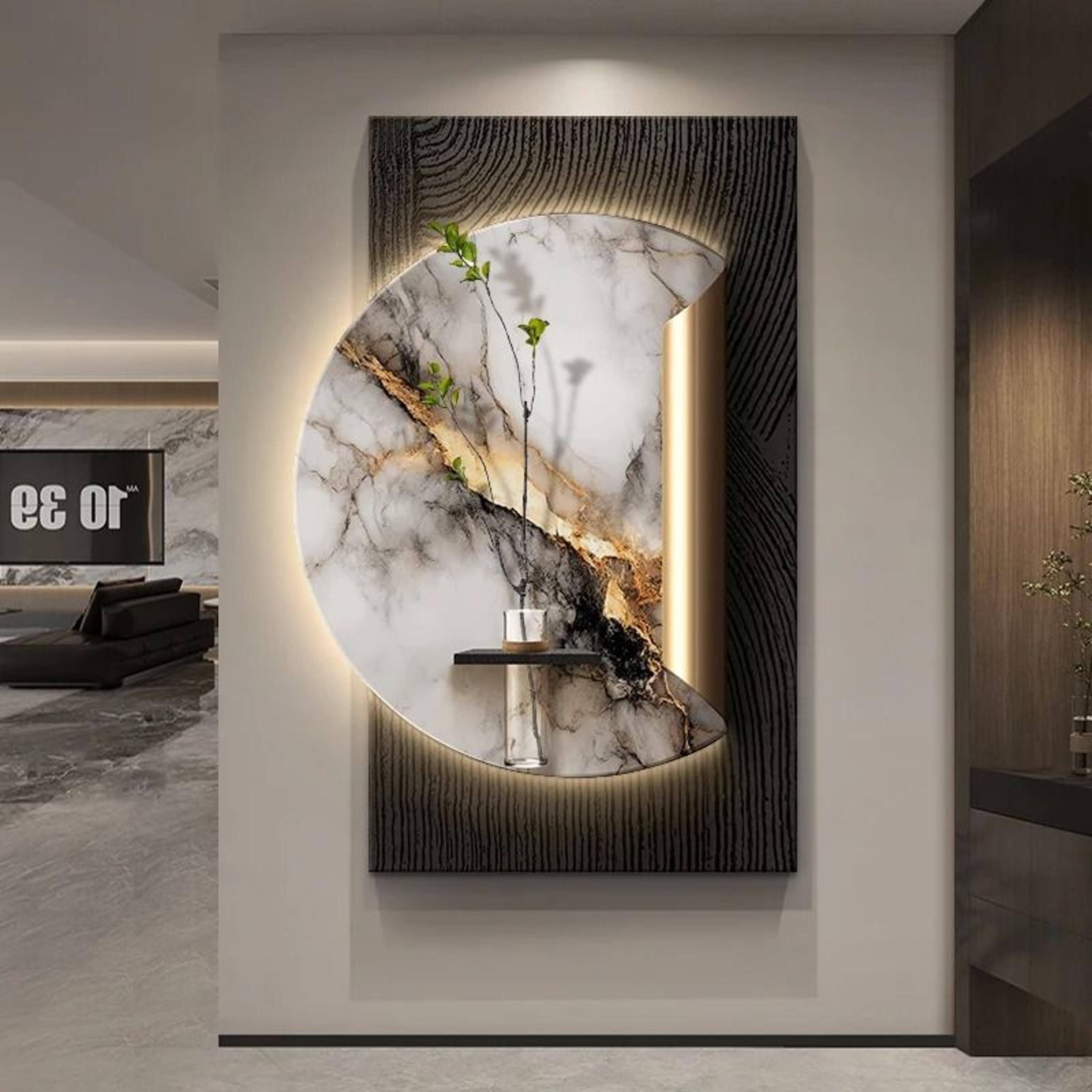 luxury light led mural wall lamp for living room, entrance porch, and corridor