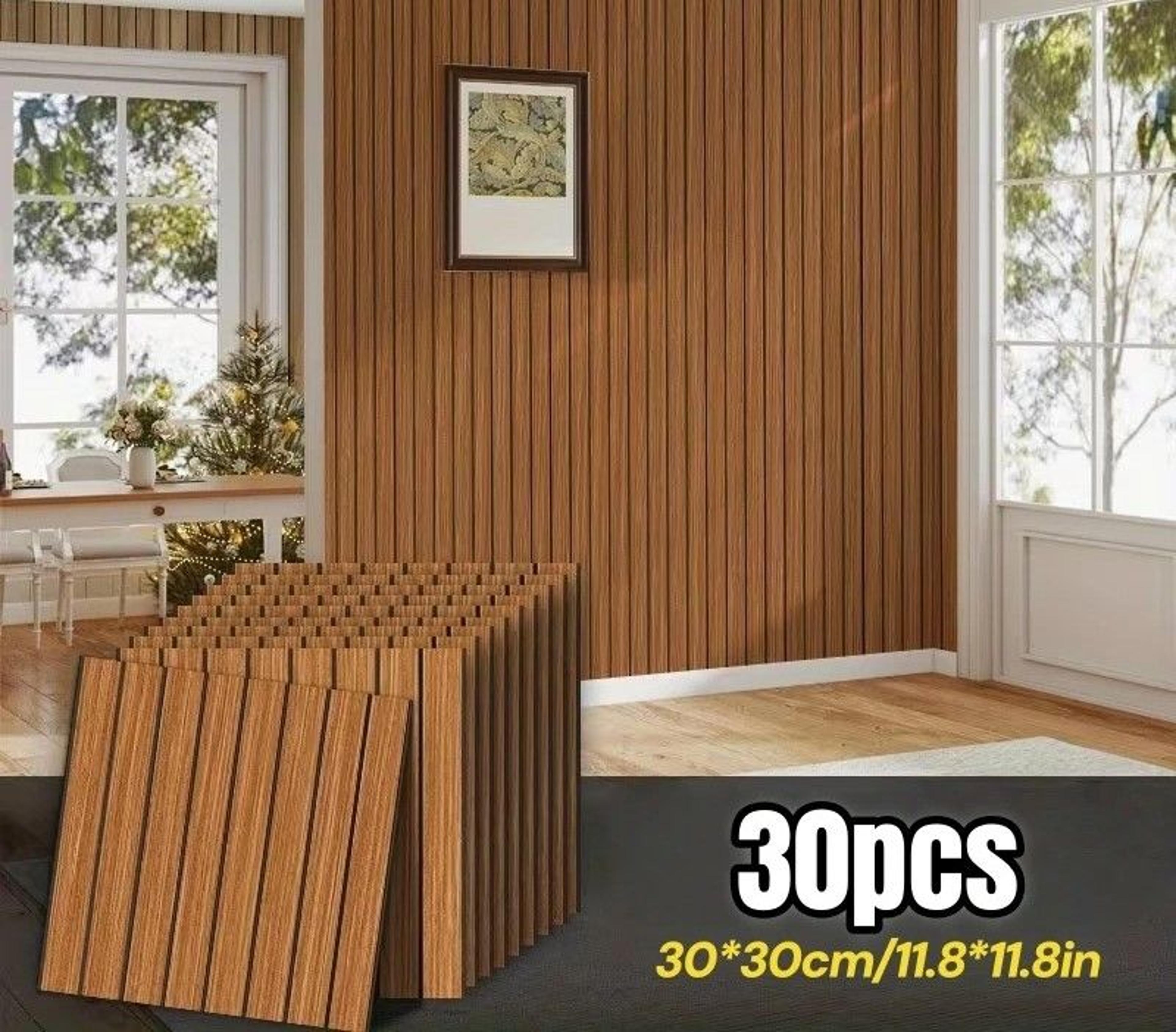 3d grooved wood grain self adhesive wallpaper luxury peel and stick wall panels