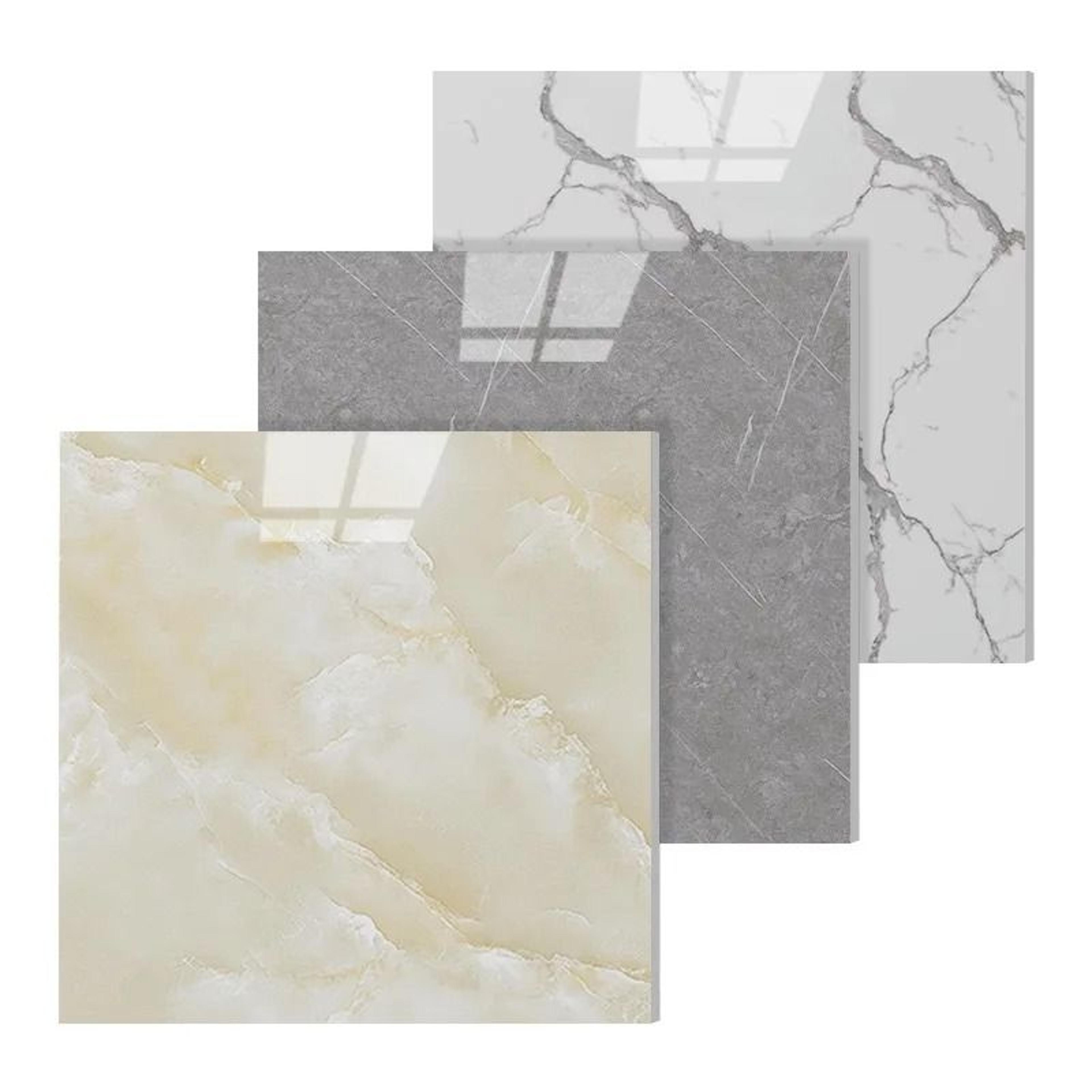imitation tile 3d wall surface panels waterproof moisture proof self adhesive marble vinyl stickers