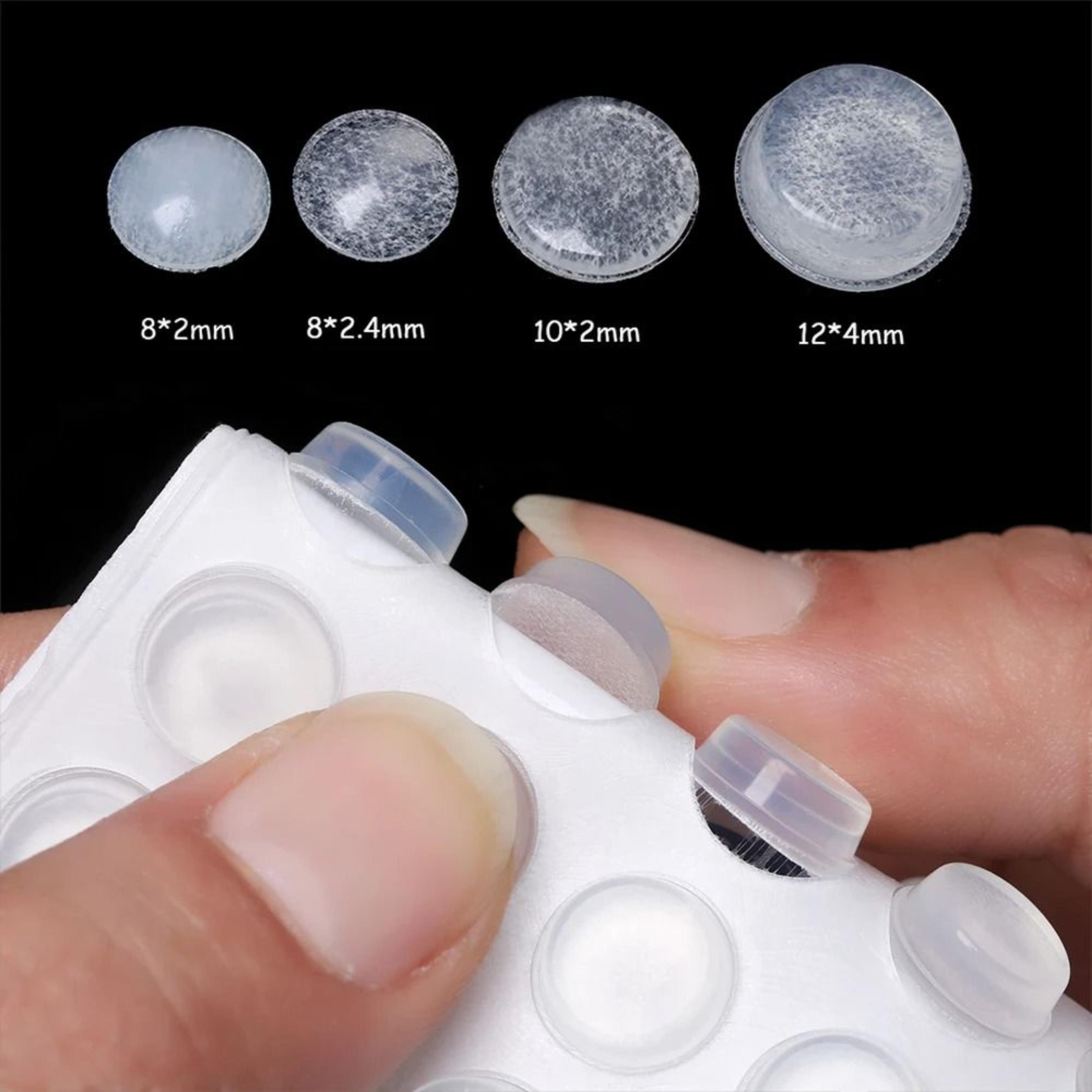 silicone transparent buffer pads anti slip self adhesive collision cushions for furniture and cabinet doors