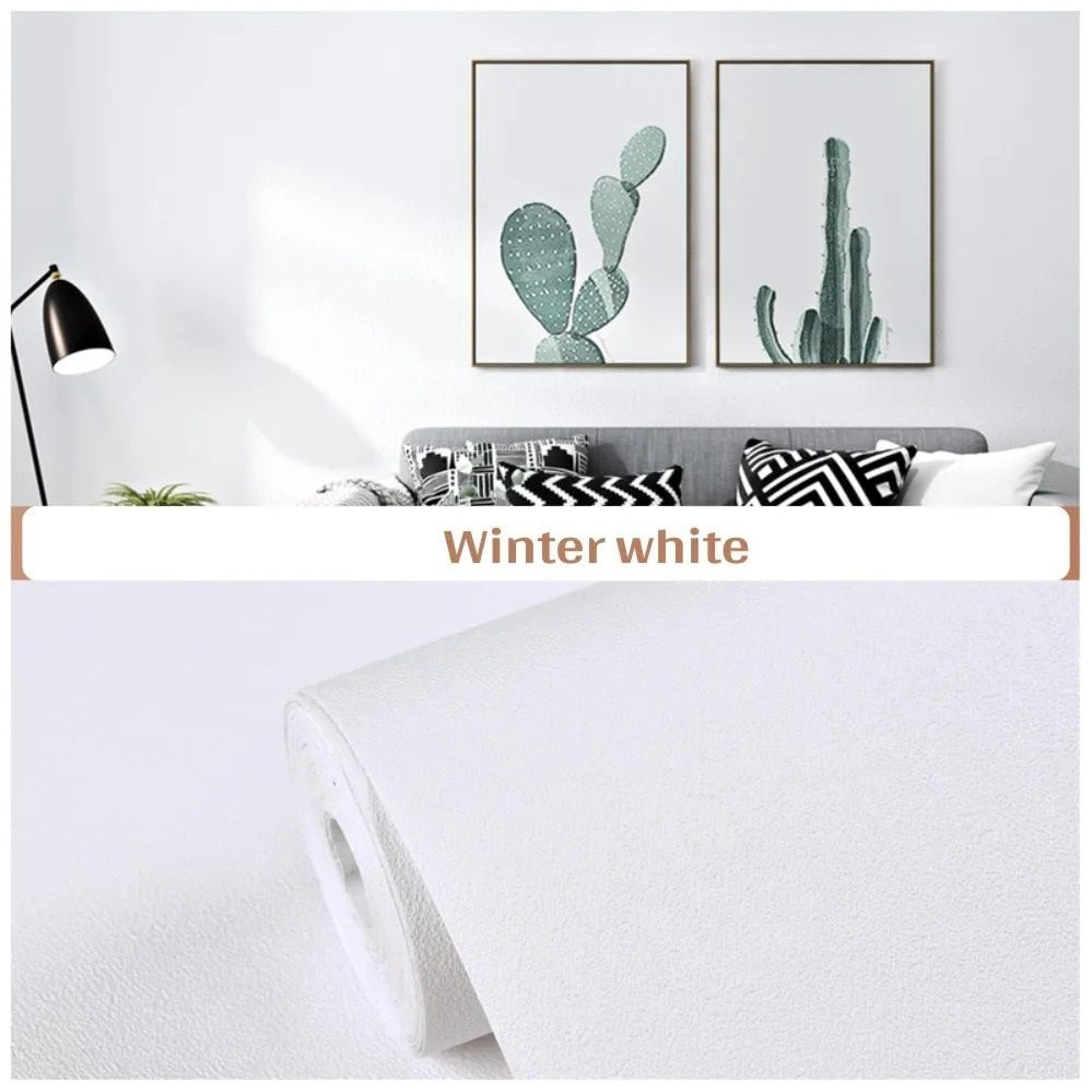 solid matte white surface roll waterproof self adhesive vinyl contact paper for cabinets and furniture