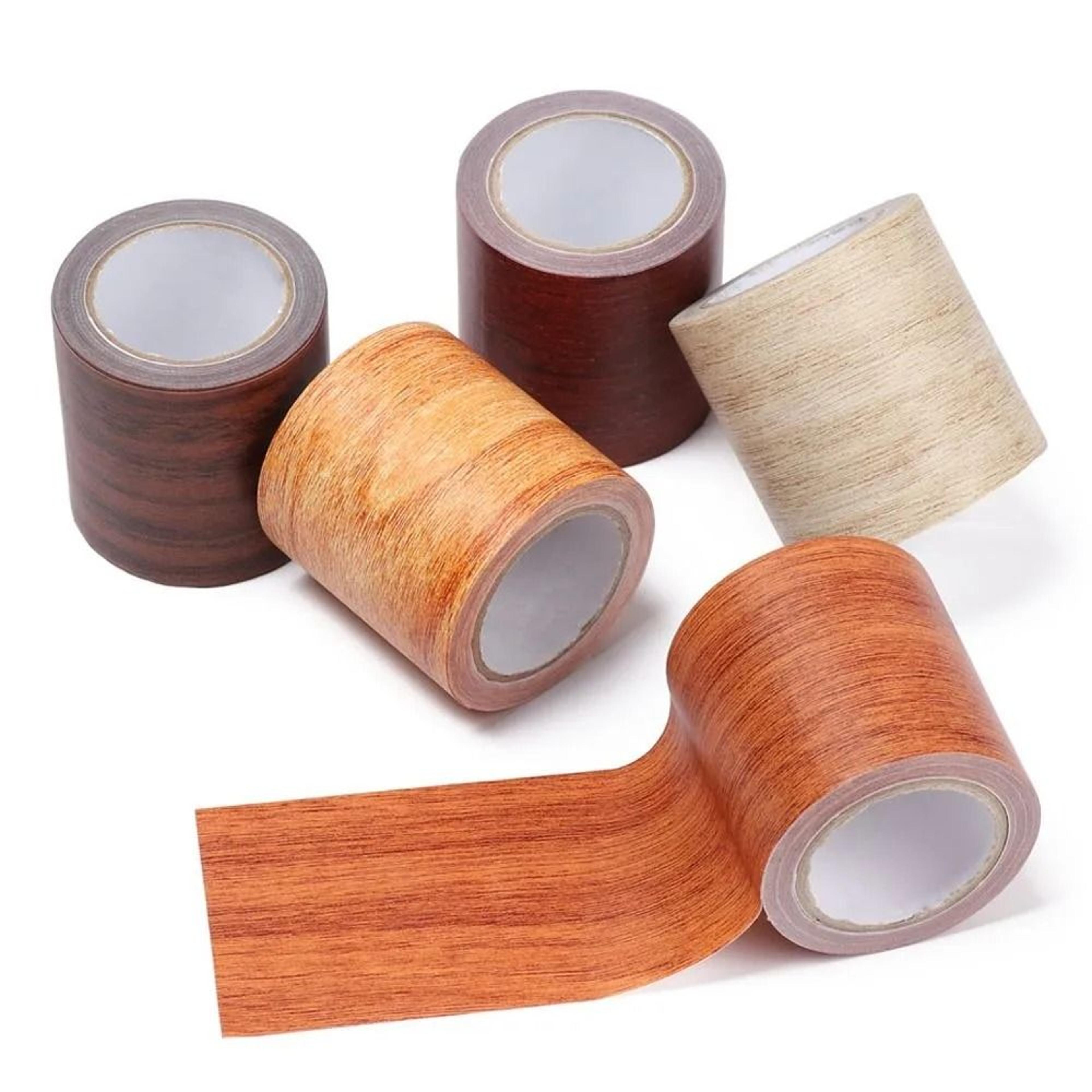 wood grain pattern repair tape roll waterproof self adhesive skirting line surface sticker