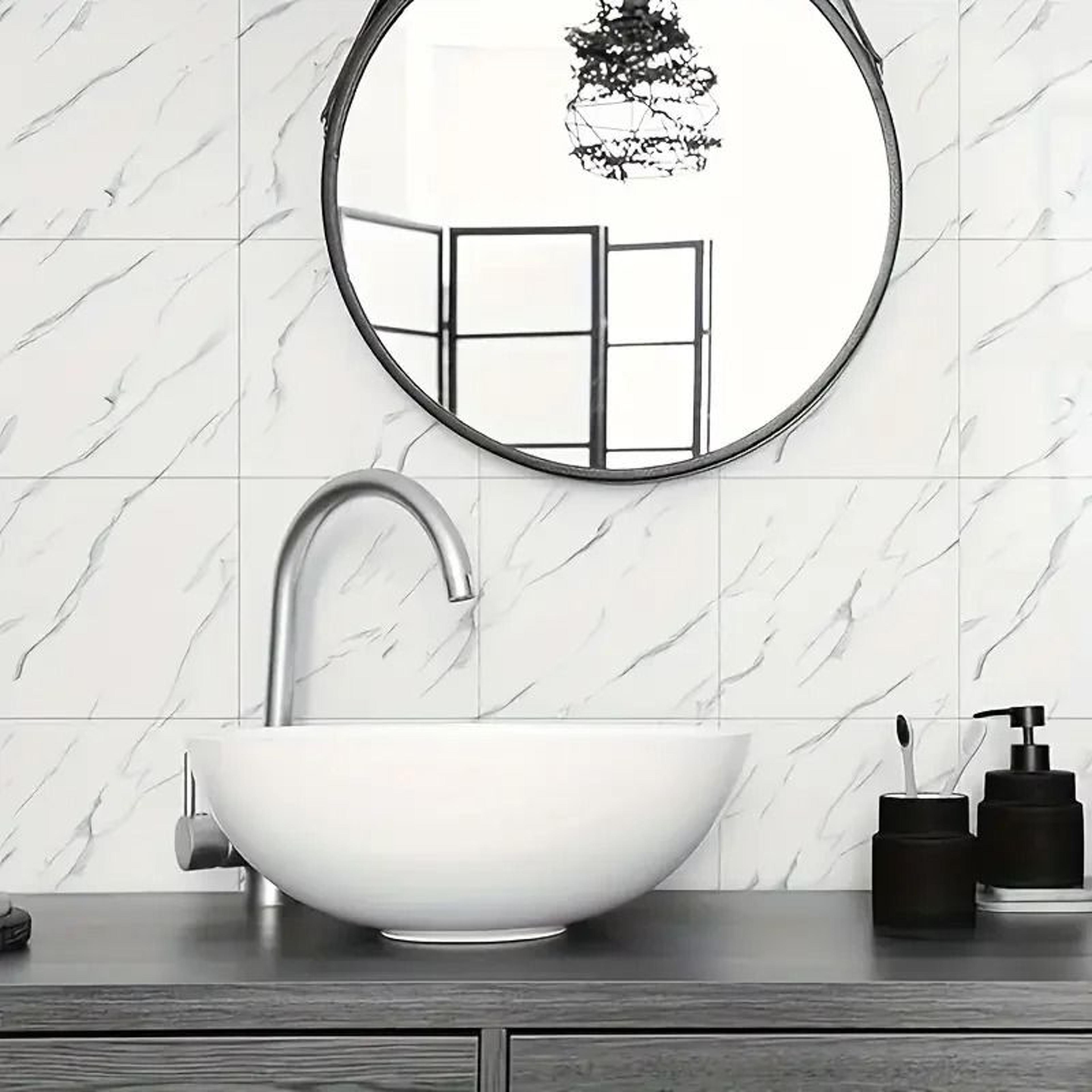 square peel and stick tile wallpaper panel set
