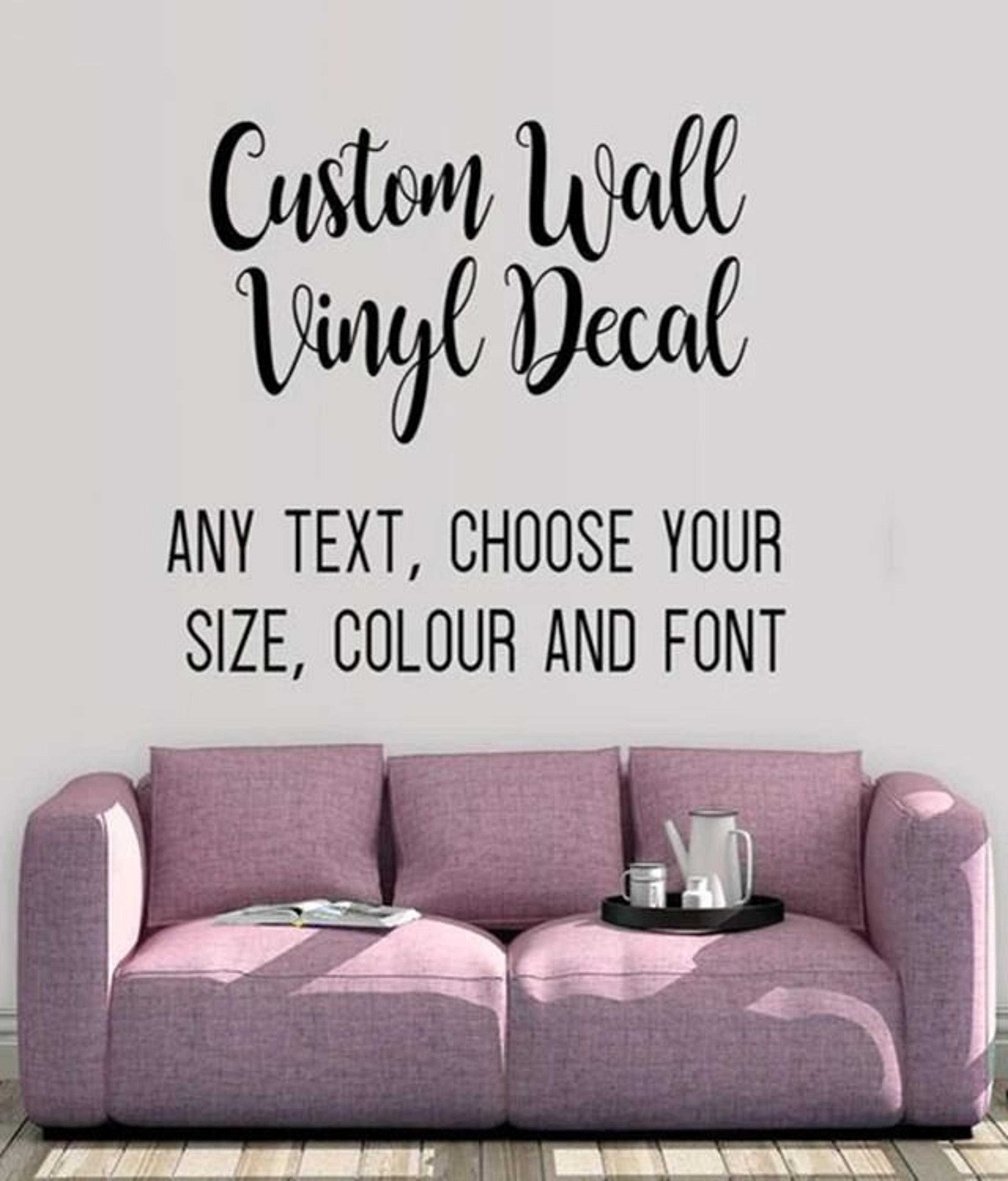 personalized nursery name vinyl wall graphic decal