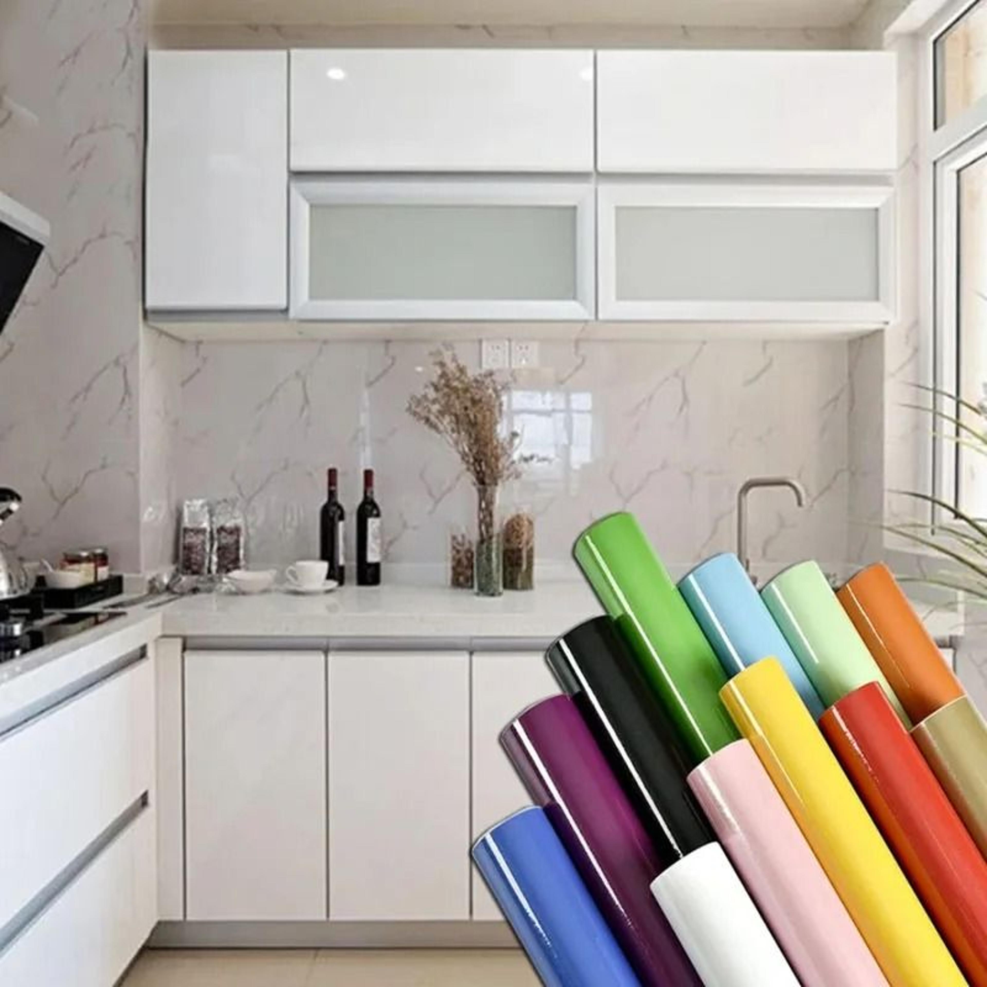 solid color waterproof thickened pvc furniture renovation contact film roll