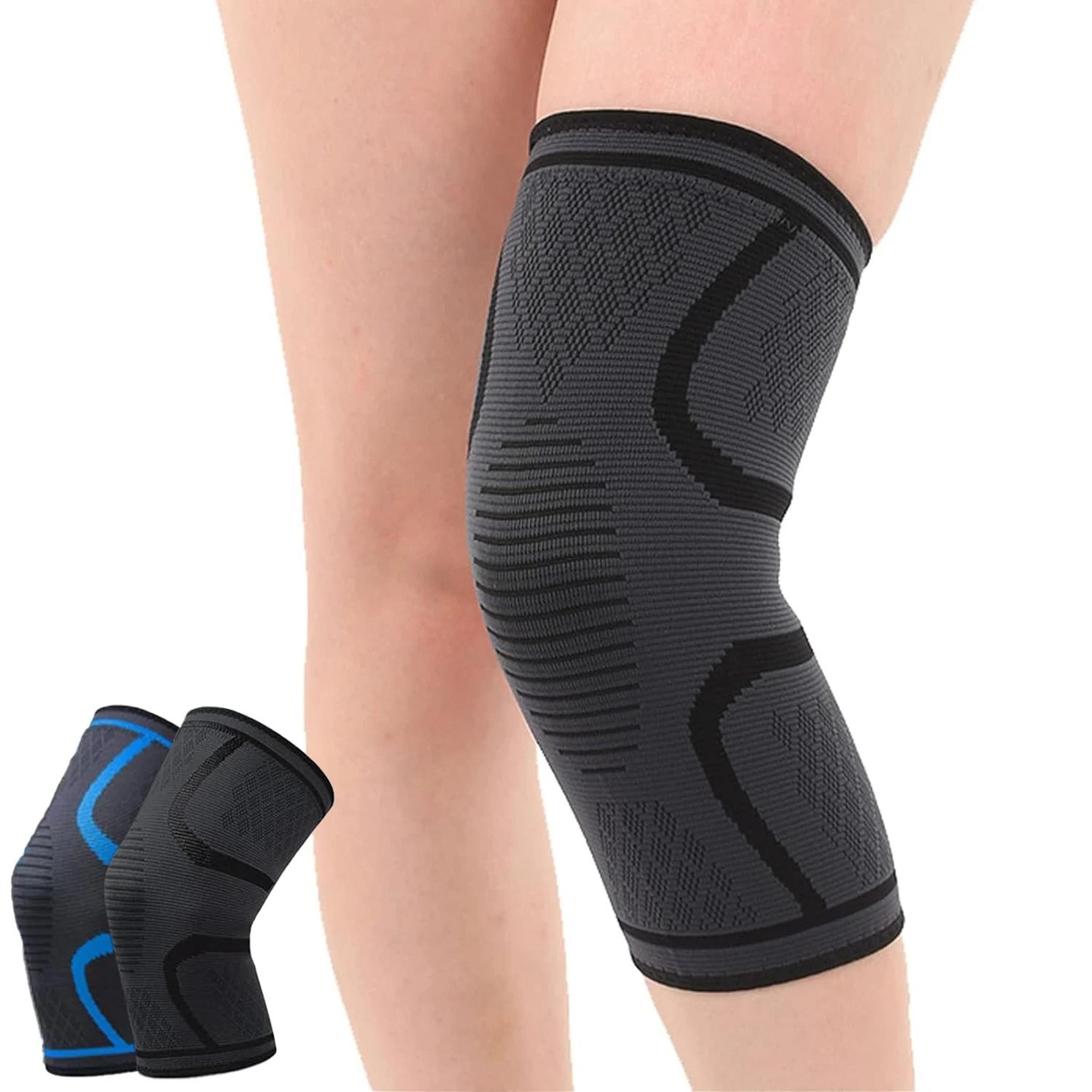 compression knee support sleeve elastic joint brace for pain relief and gym sports