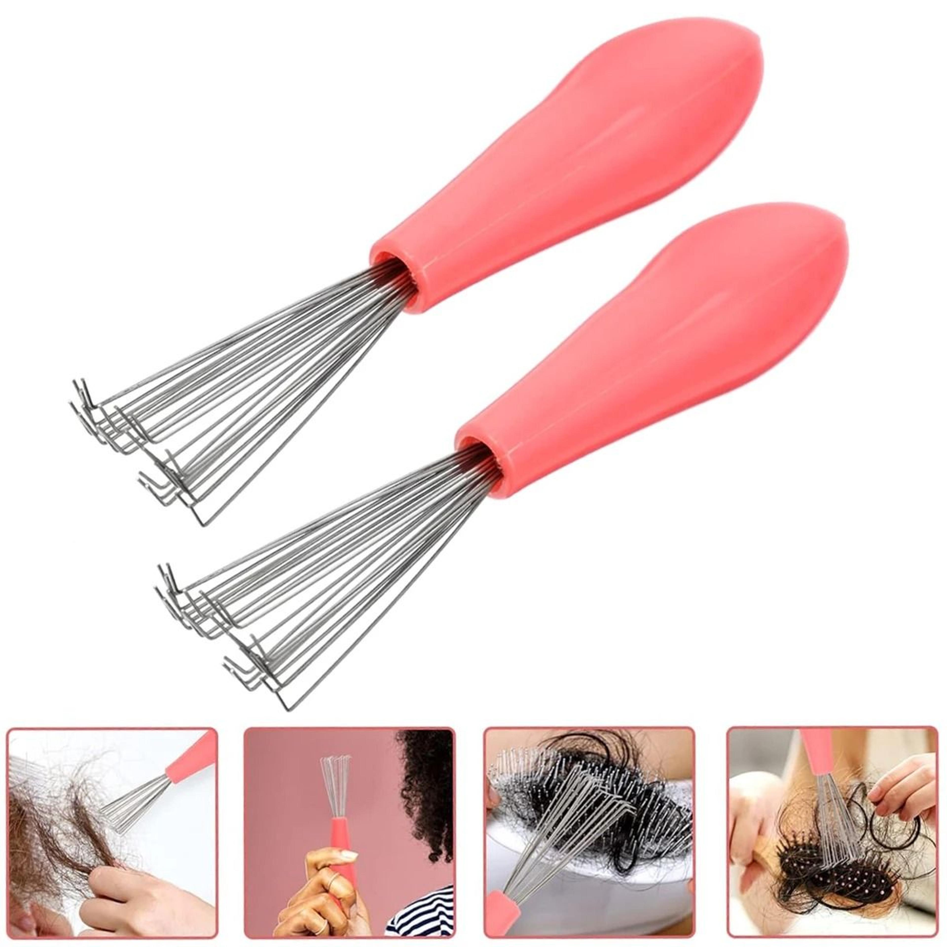 hair brush cleaning rake claw tool for hair comb lint and dust removal