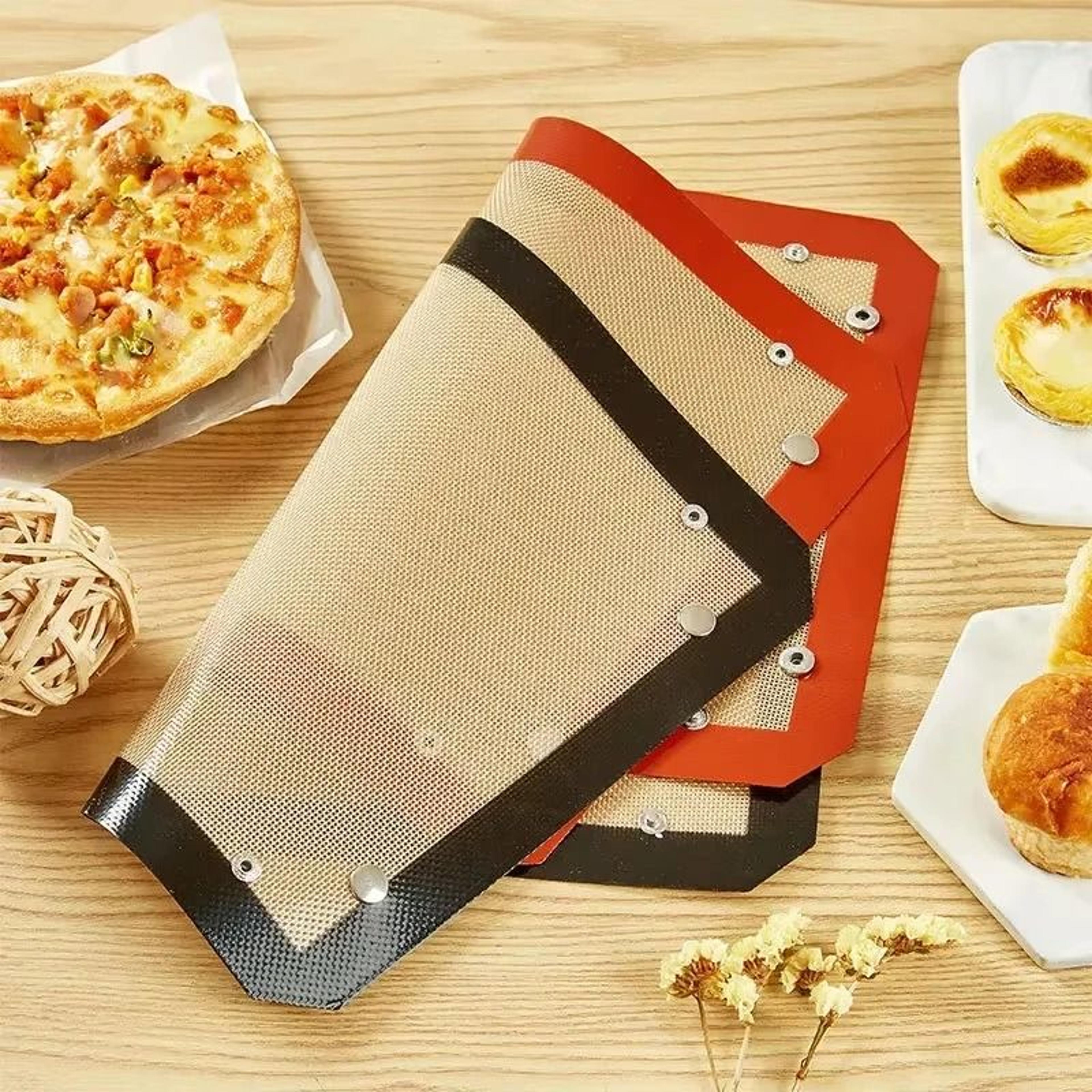 baking mat silicone leakproof cookie tray non stick baking basket heat resistant oven liner