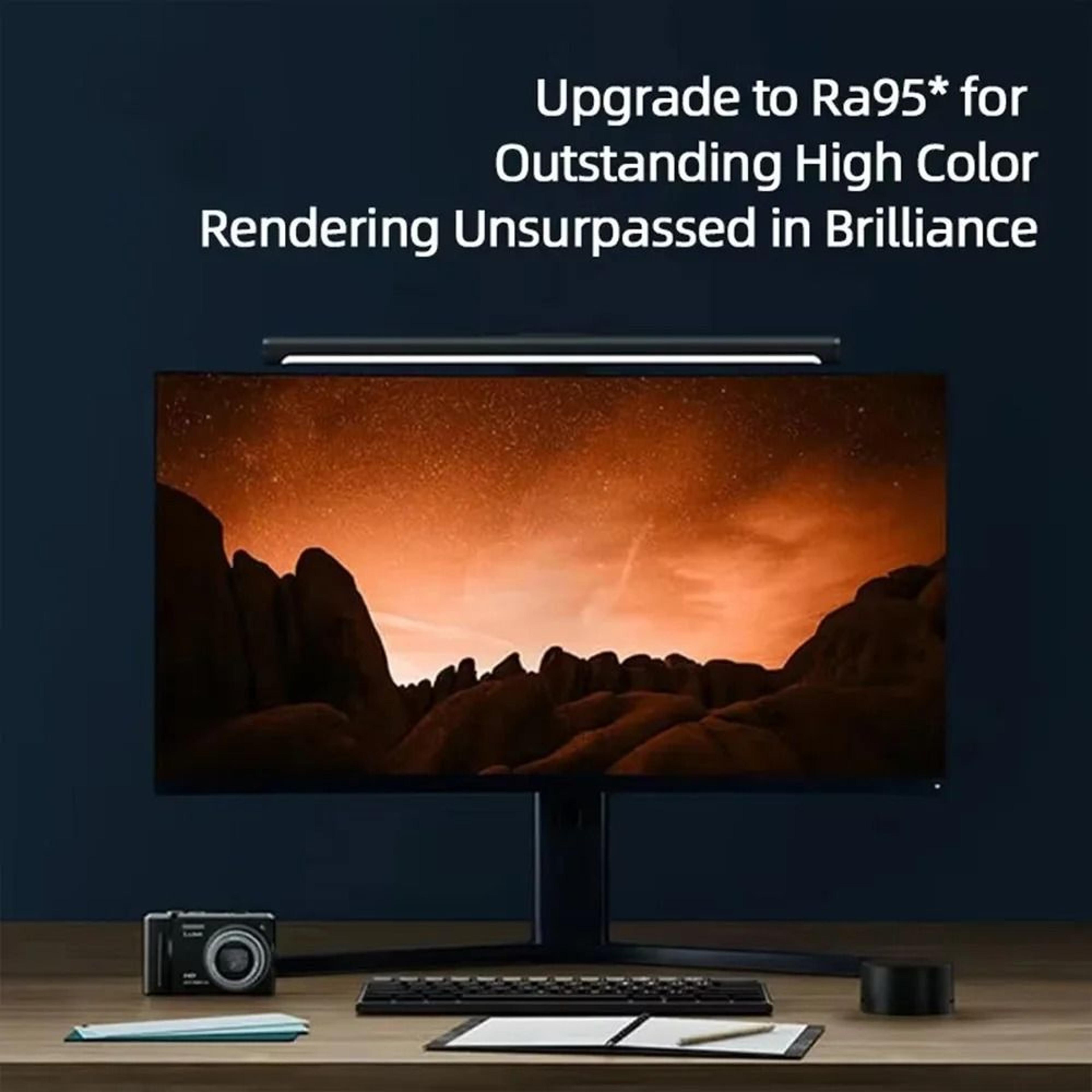 asymmetric screen hanging monitor light bar with wireless remote controller