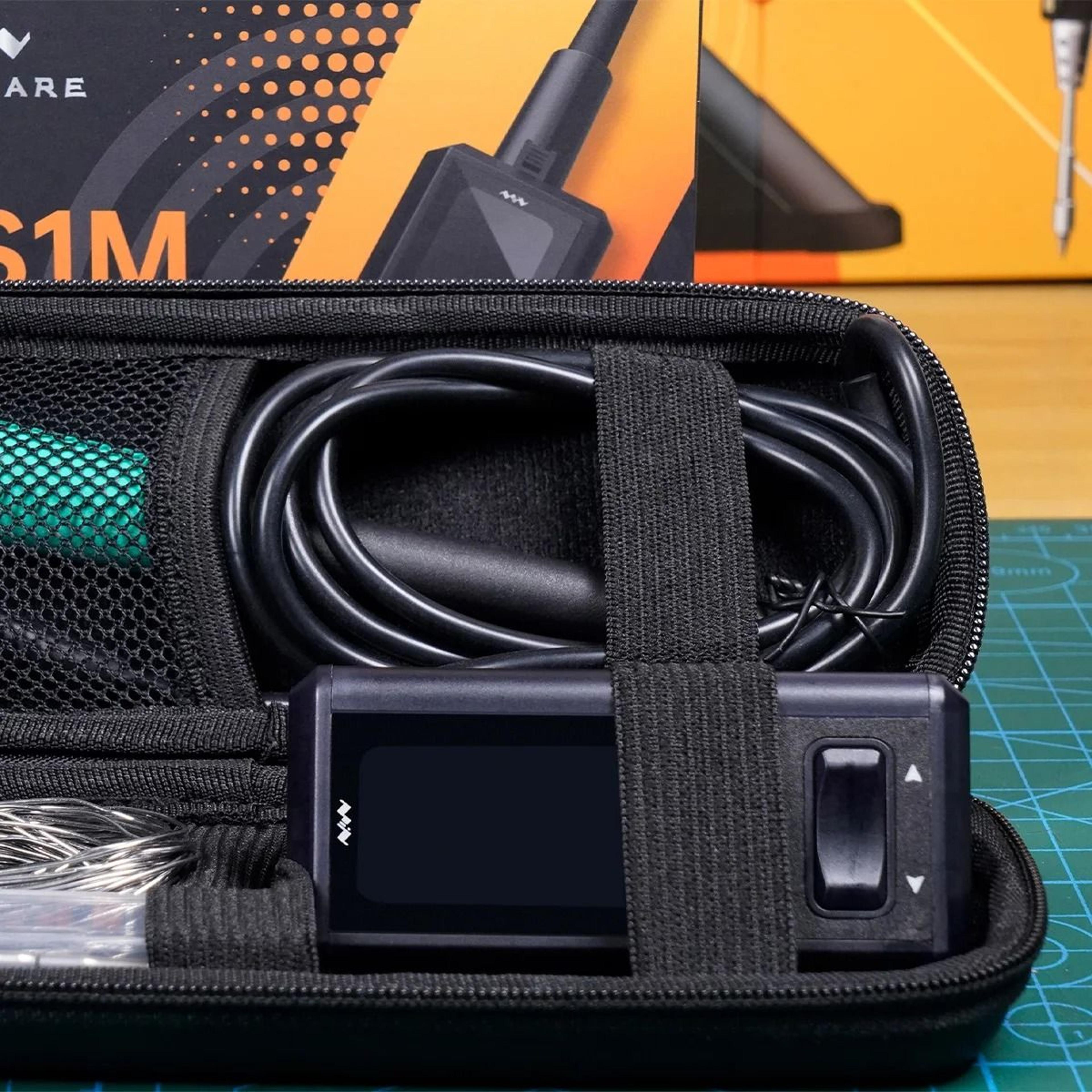 compact digital soldering station with high output power delivery support
