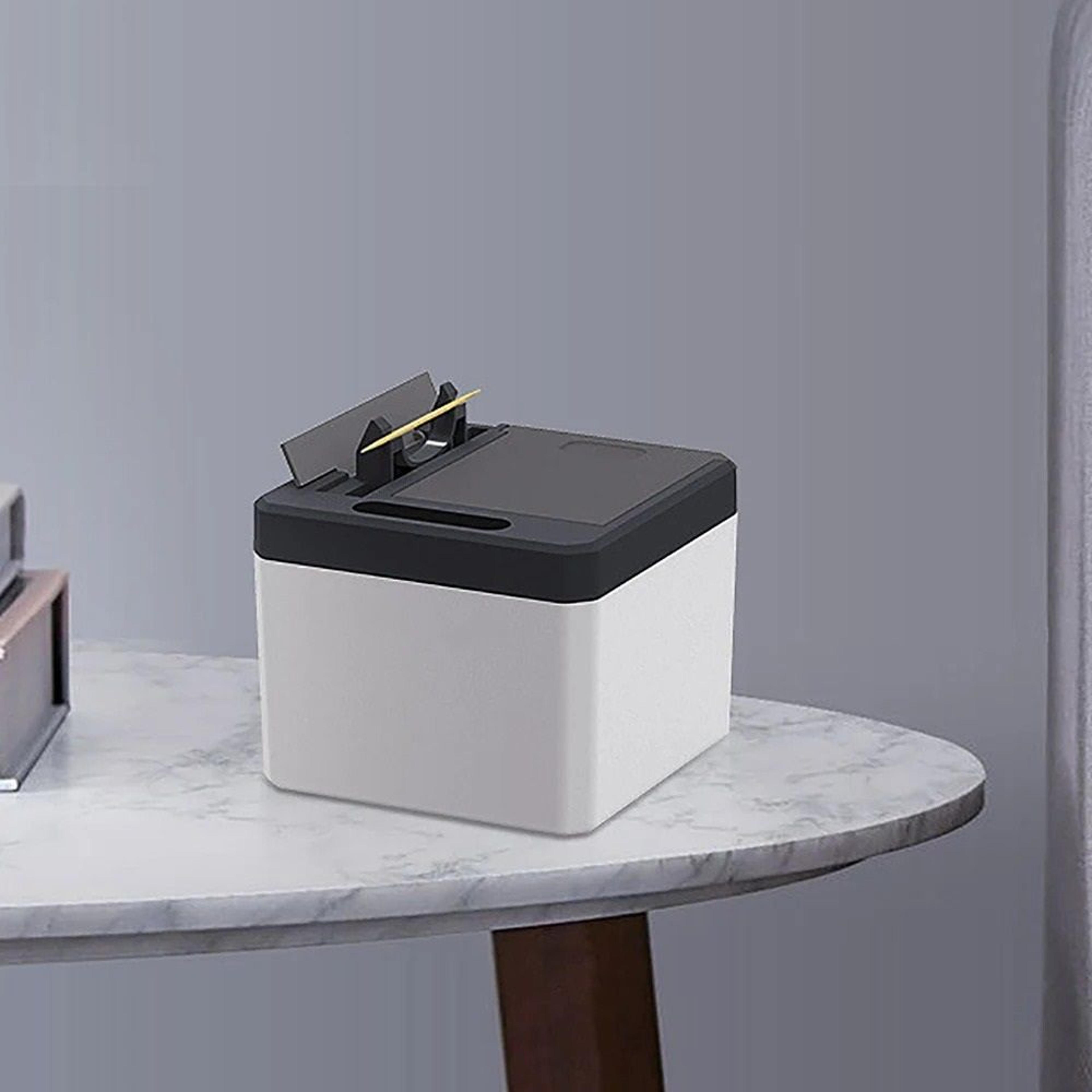 smart automatic infrared sensor toothpick dispenser and hands free storage holder
