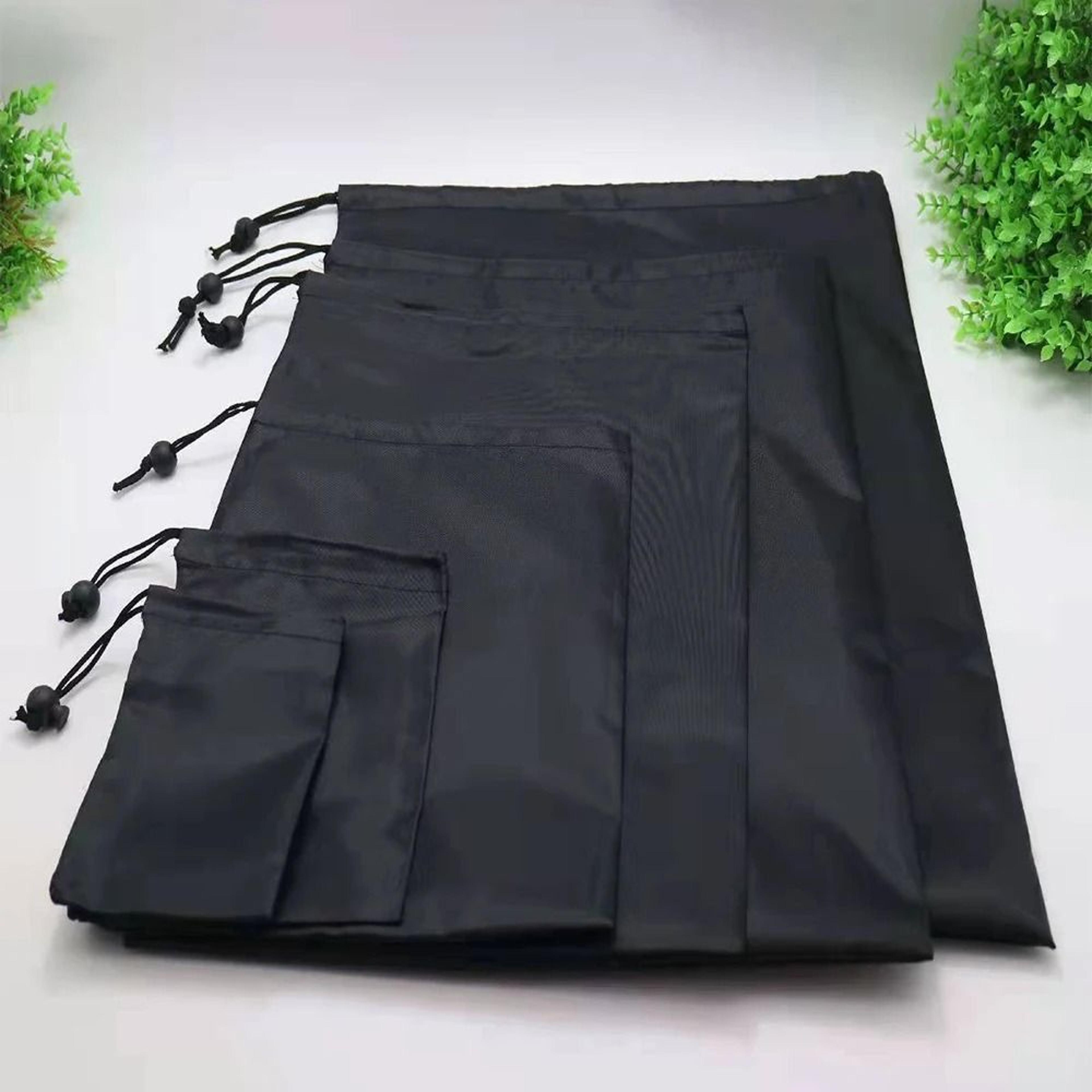 multipurpose travel storage drawstring pouch and shoe organizer bag