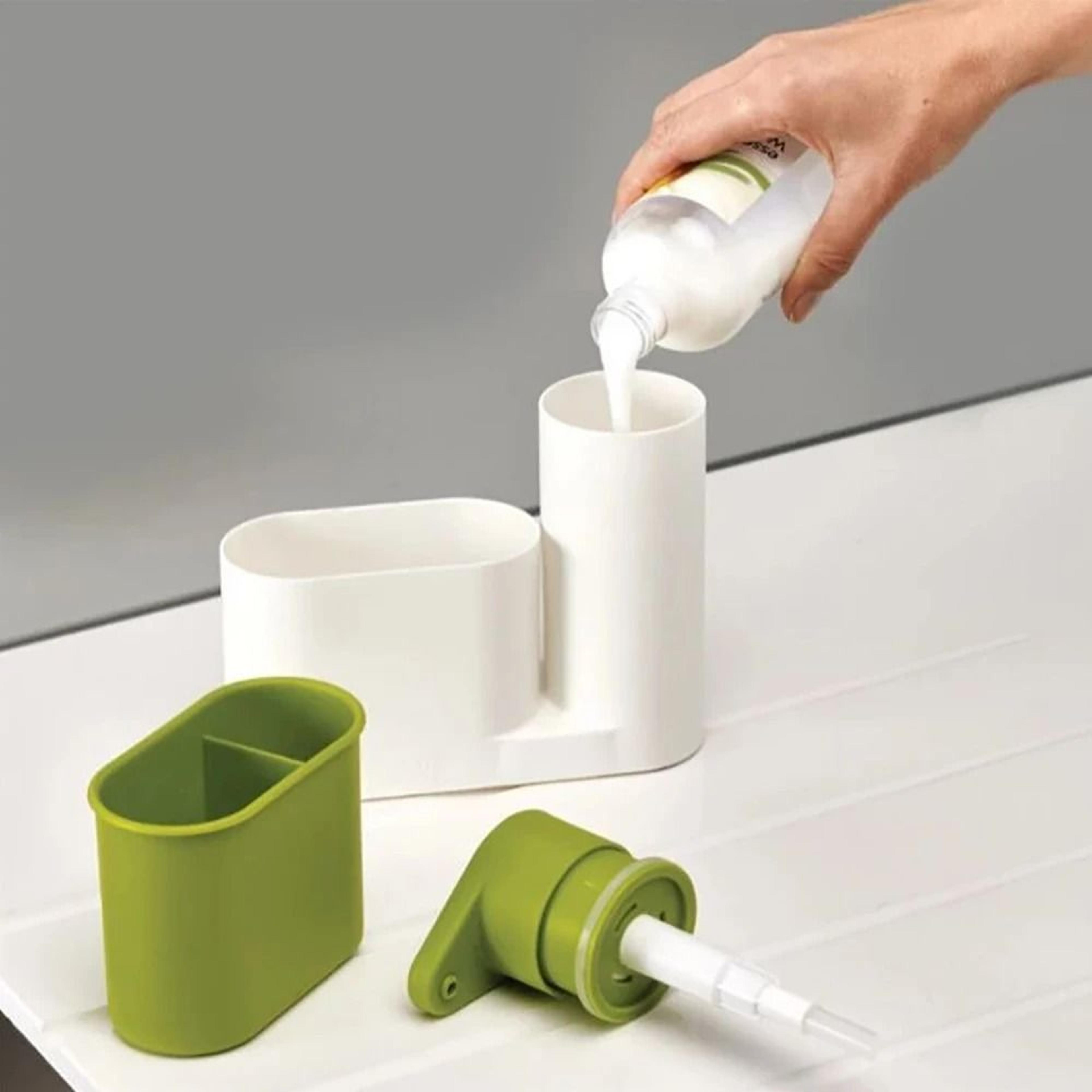 portable plastic liquid soap dispenser and refillable shampoo container